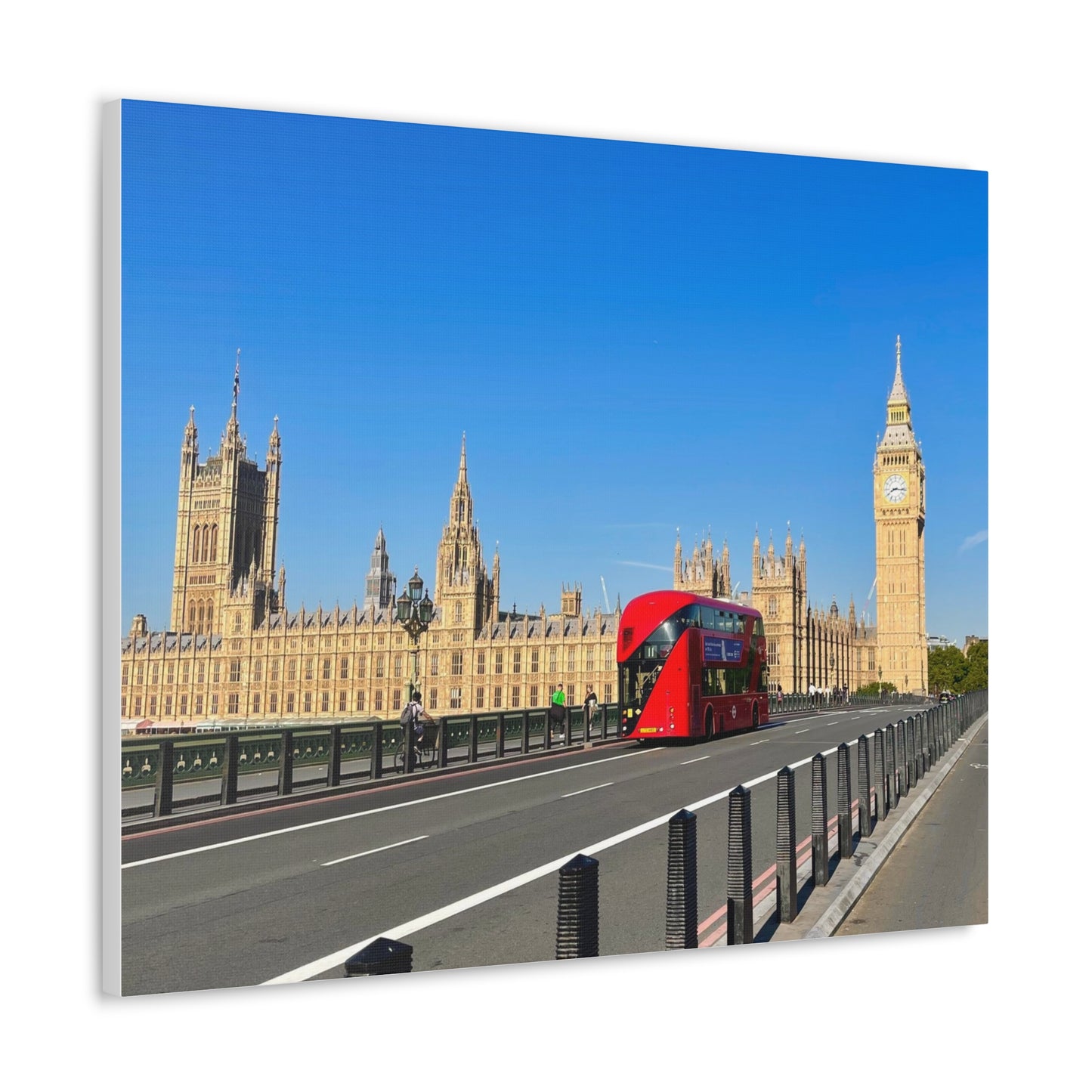 Big Ben Double Decker Canvas Gallery Wraps