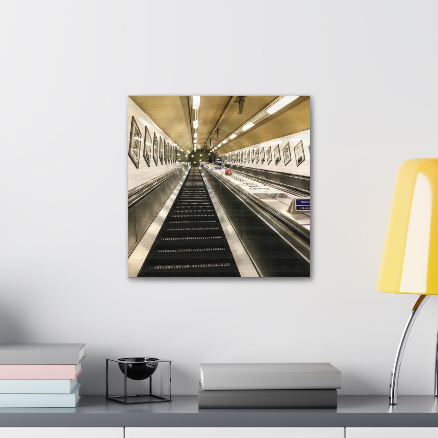 London Escalator Gallery Wraps