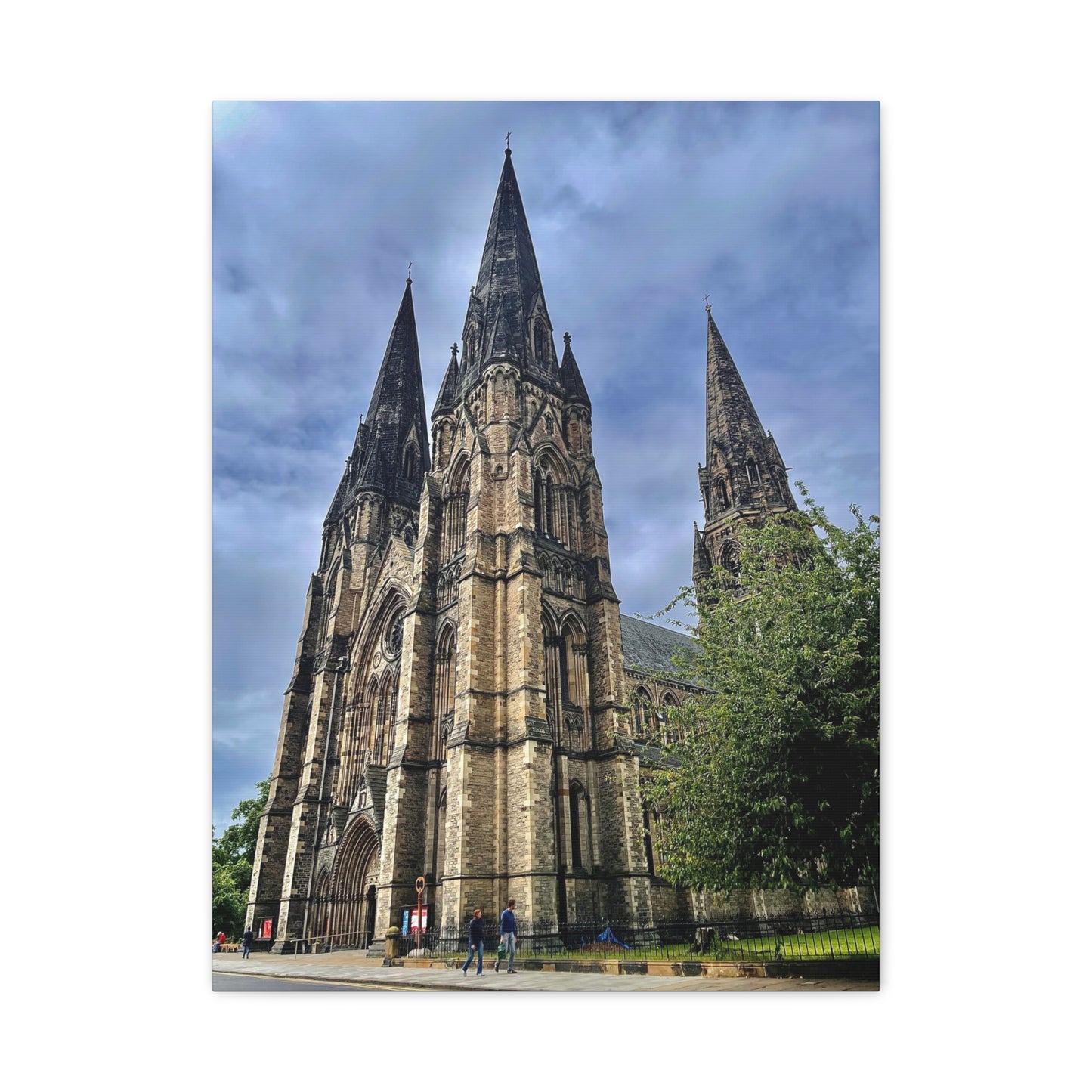 Edinburgh Scotland Cathedral Matte Canvas, Stretched, 1.25"