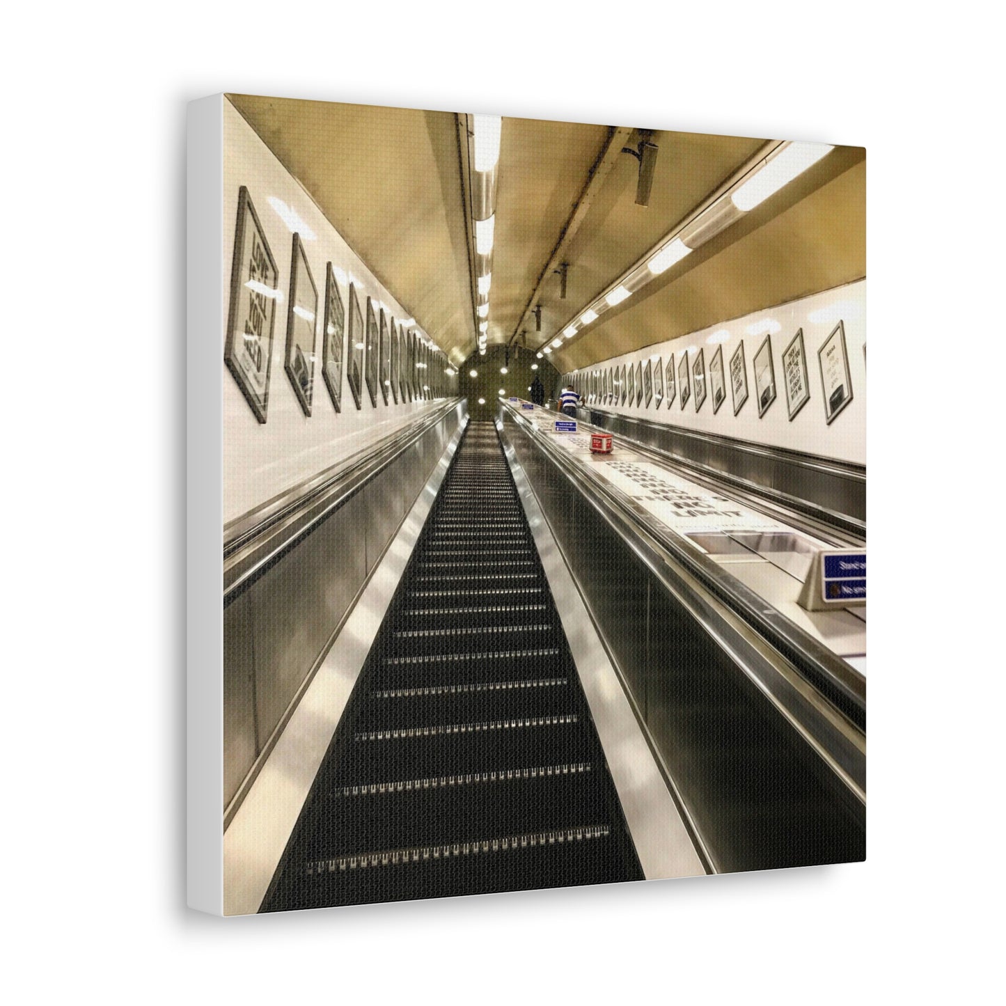 London Escalator Gallery Wraps