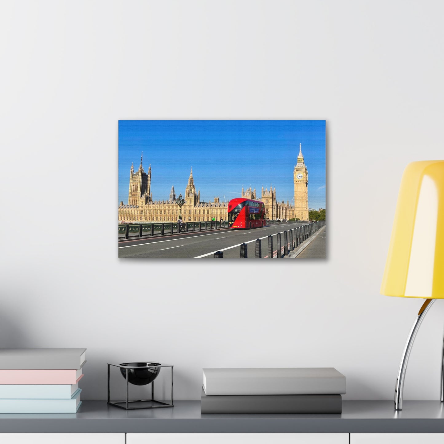 Big Ben Double Decker Canvas Gallery Wraps