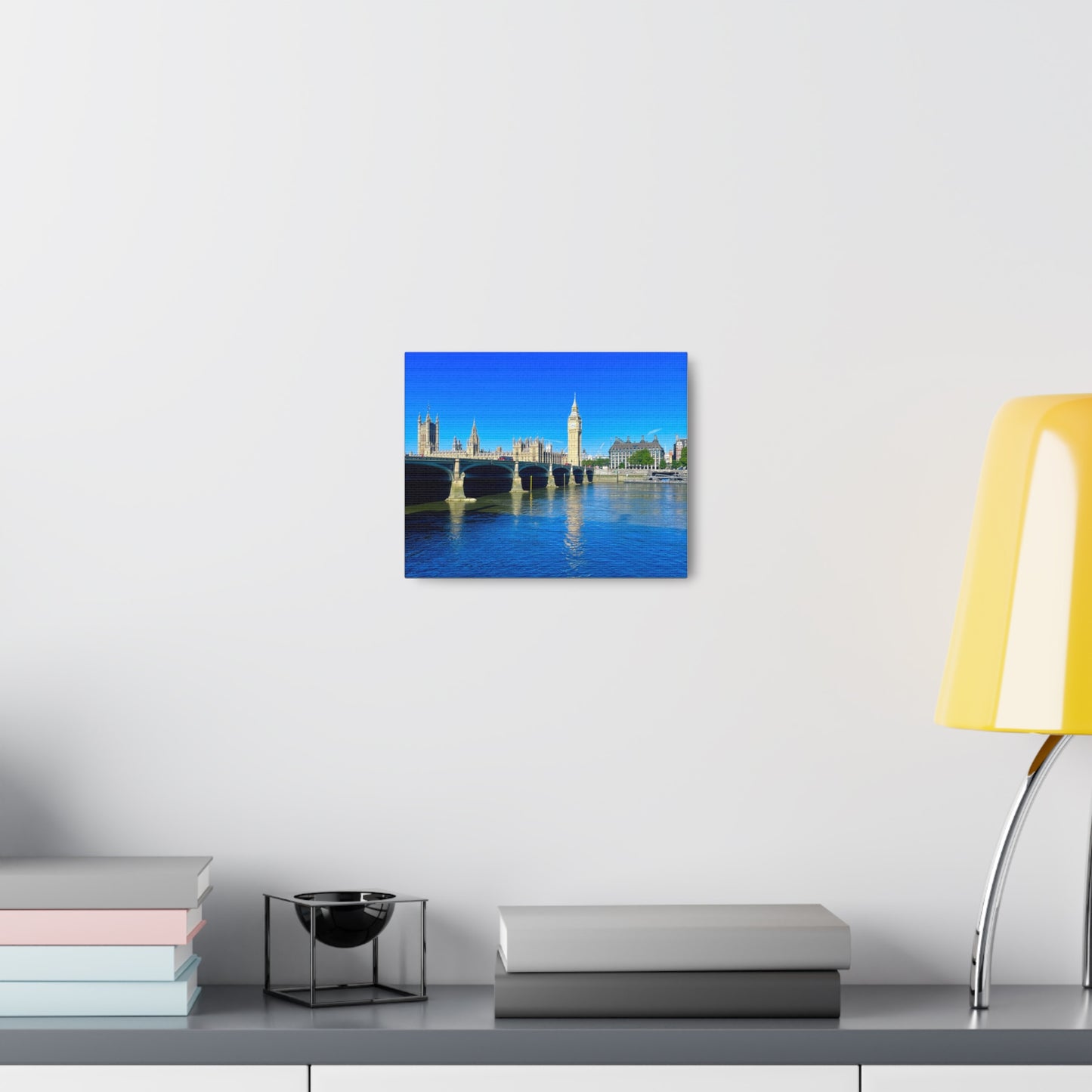 Thames River Big Ben Canvas Gallery Wraps