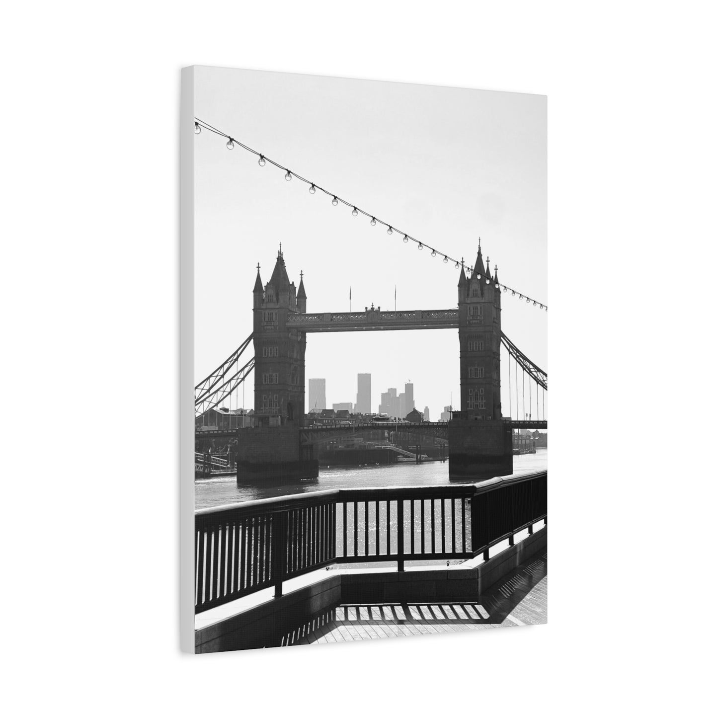 London Tower Bridge Matte Canvas