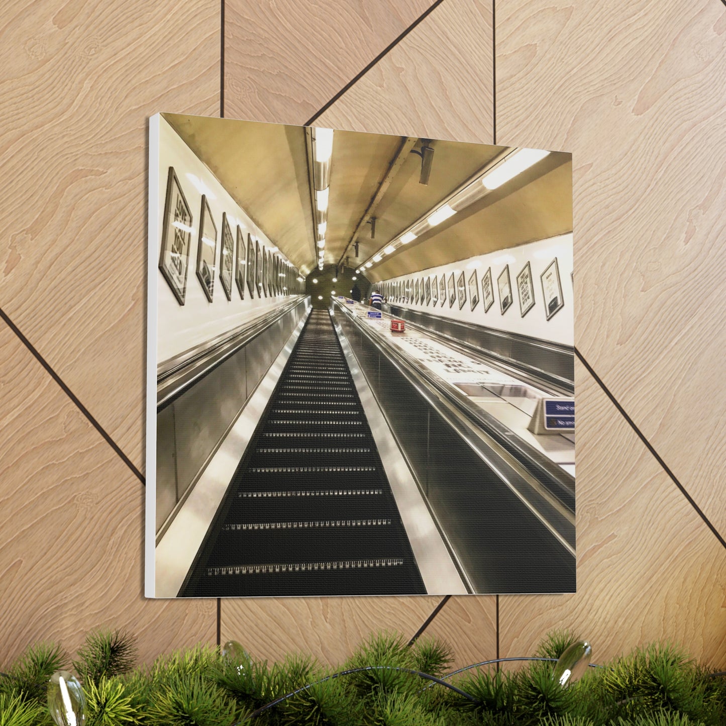 London Escalator Gallery Wraps