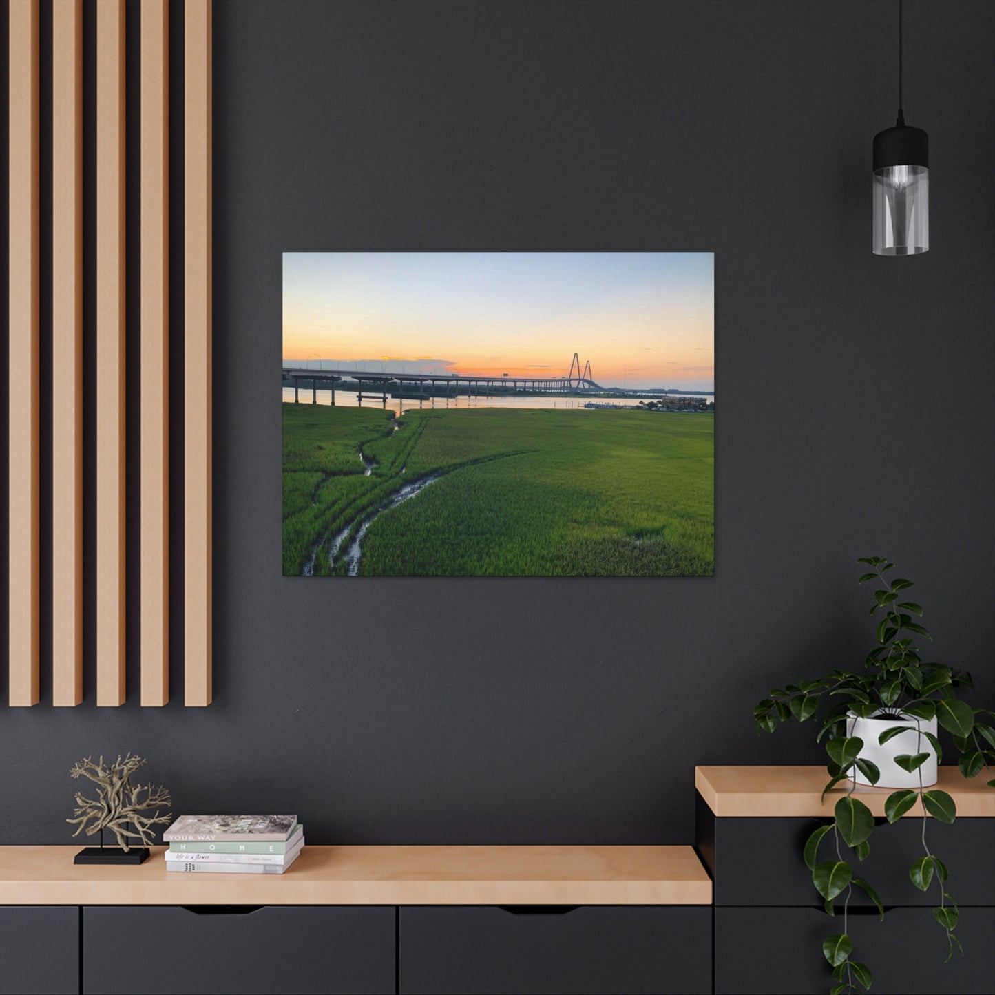 Cooper River Bridge Morning Gallery Canvas