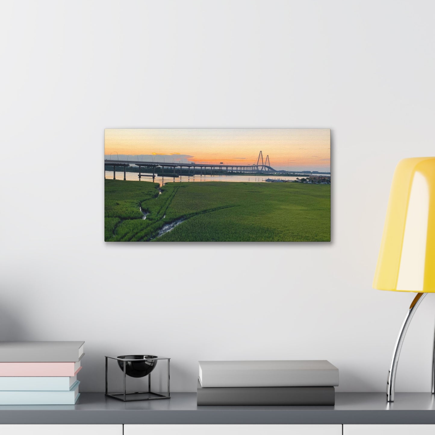 Cooper River Bridge Morning Gallery Canvas