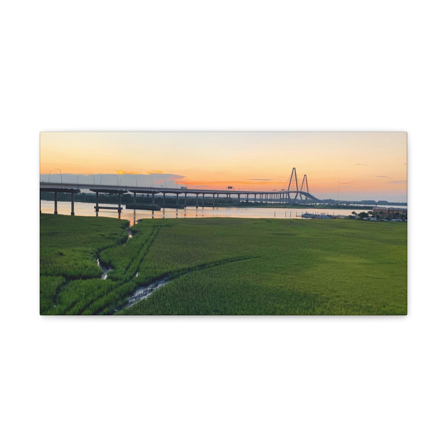 Cooper River Bridge Morning Gallery Canvas