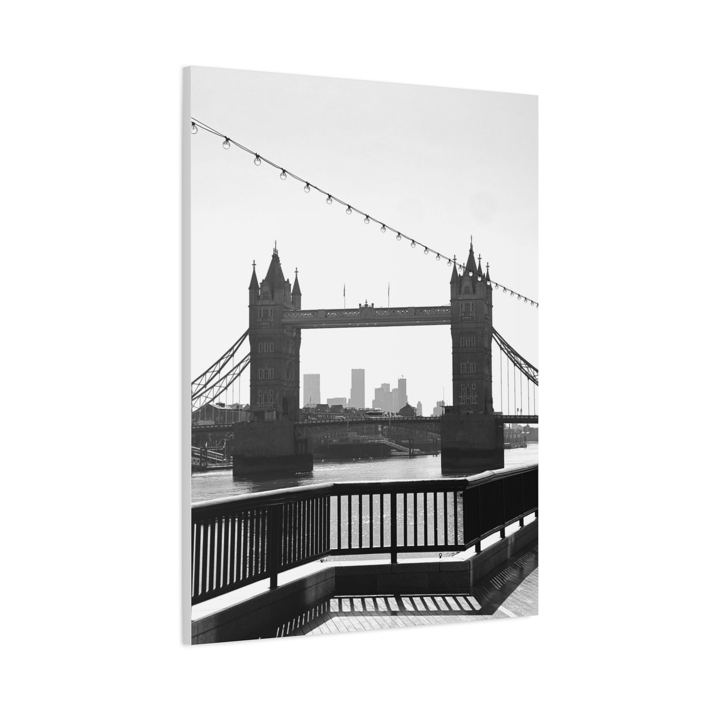 London Tower Bridge Matte Canvas