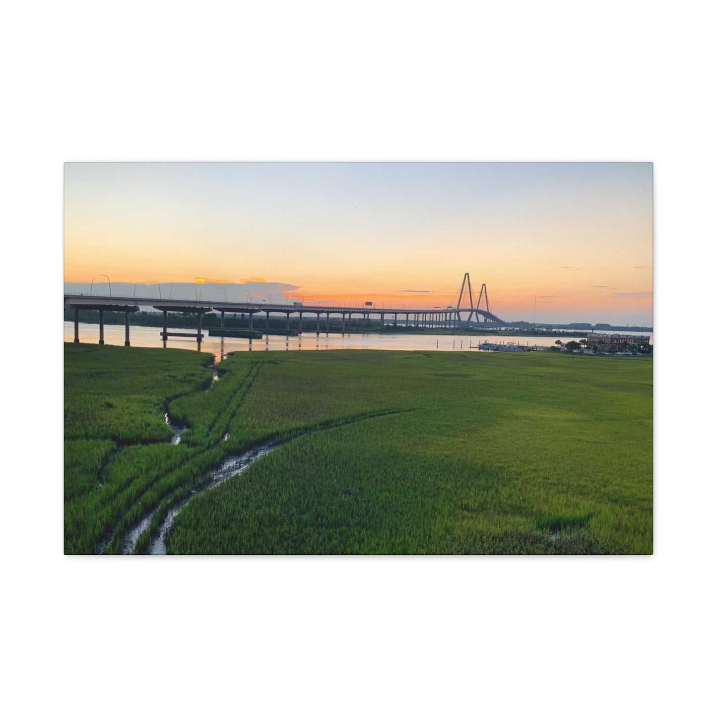 Cooper River Bridge Morning Gallery Canvas