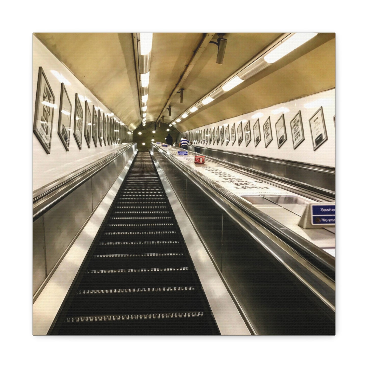 London Escalator Gallery Wraps