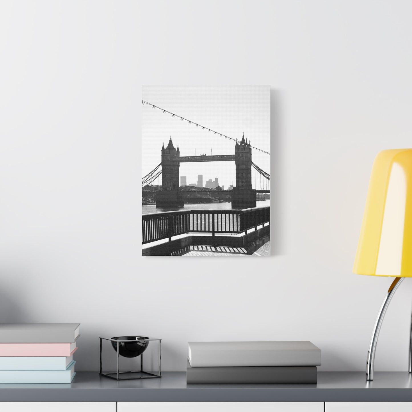 London Tower Bridge Matte Canvas