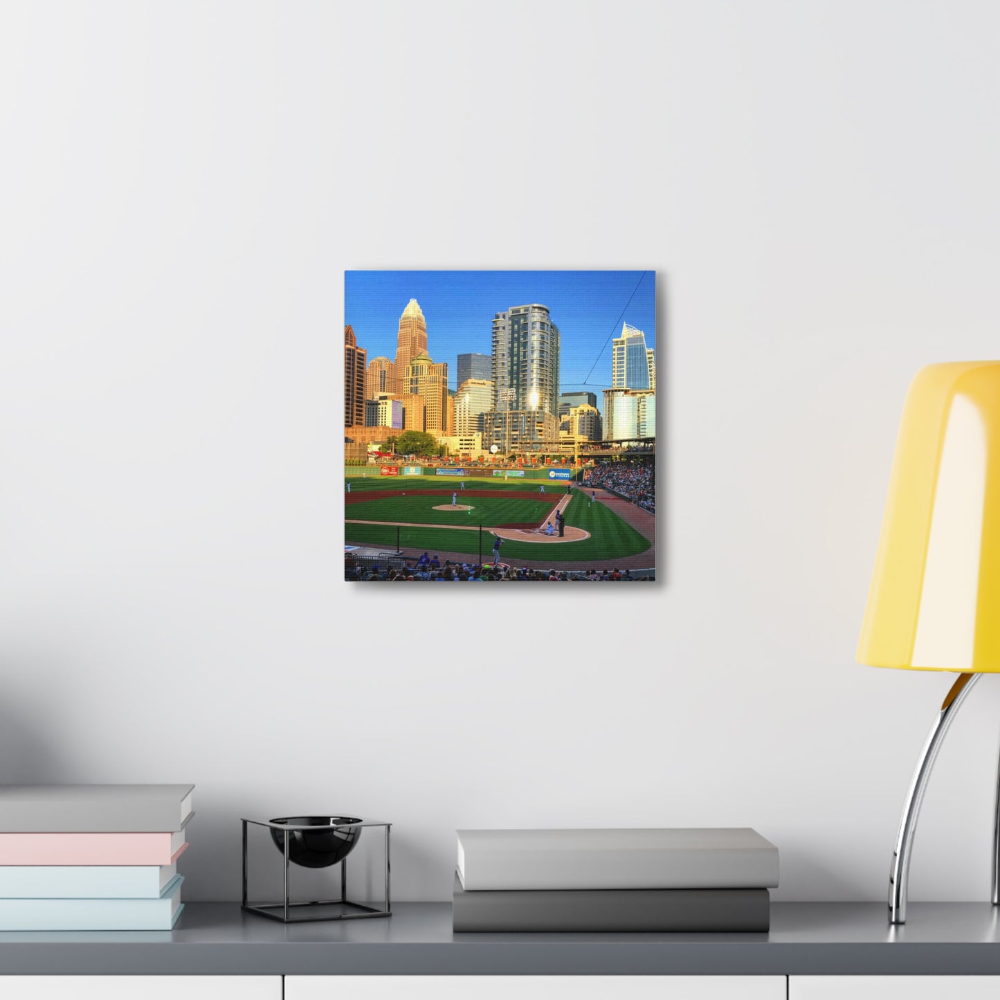 Uptown Charlotte Knights Canvas Gallery Wraps