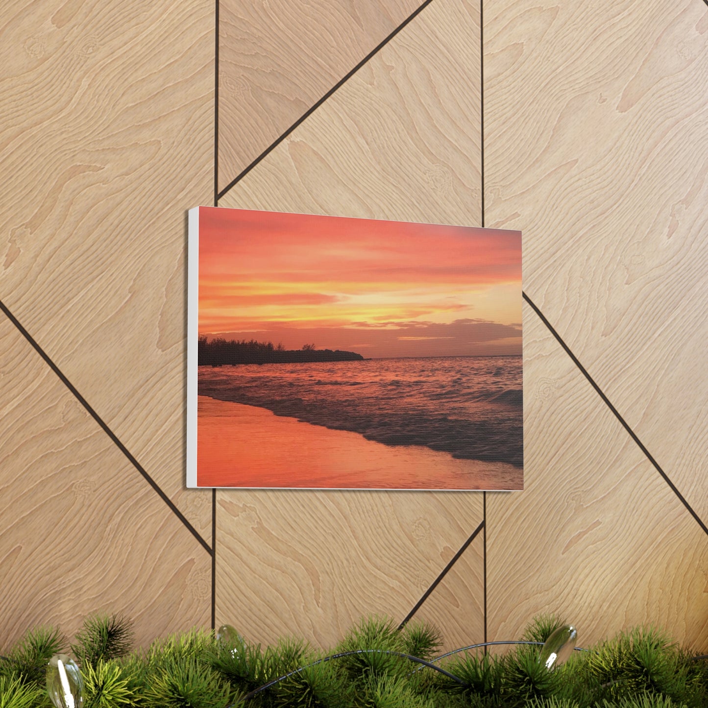 Montego Bay Jamaica Sunset Canvas Gallery Wraps