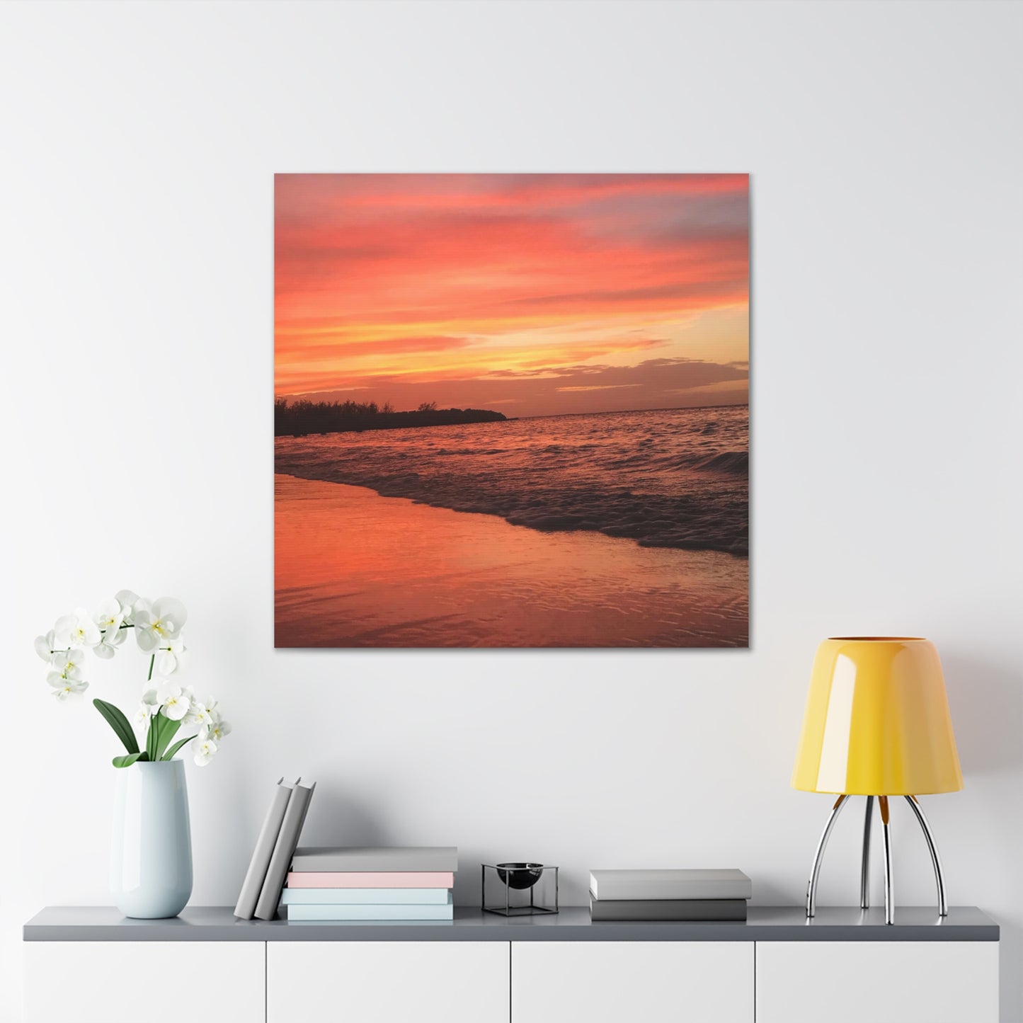 Montego Bay Jamaica Sunset Canvas Gallery Wraps