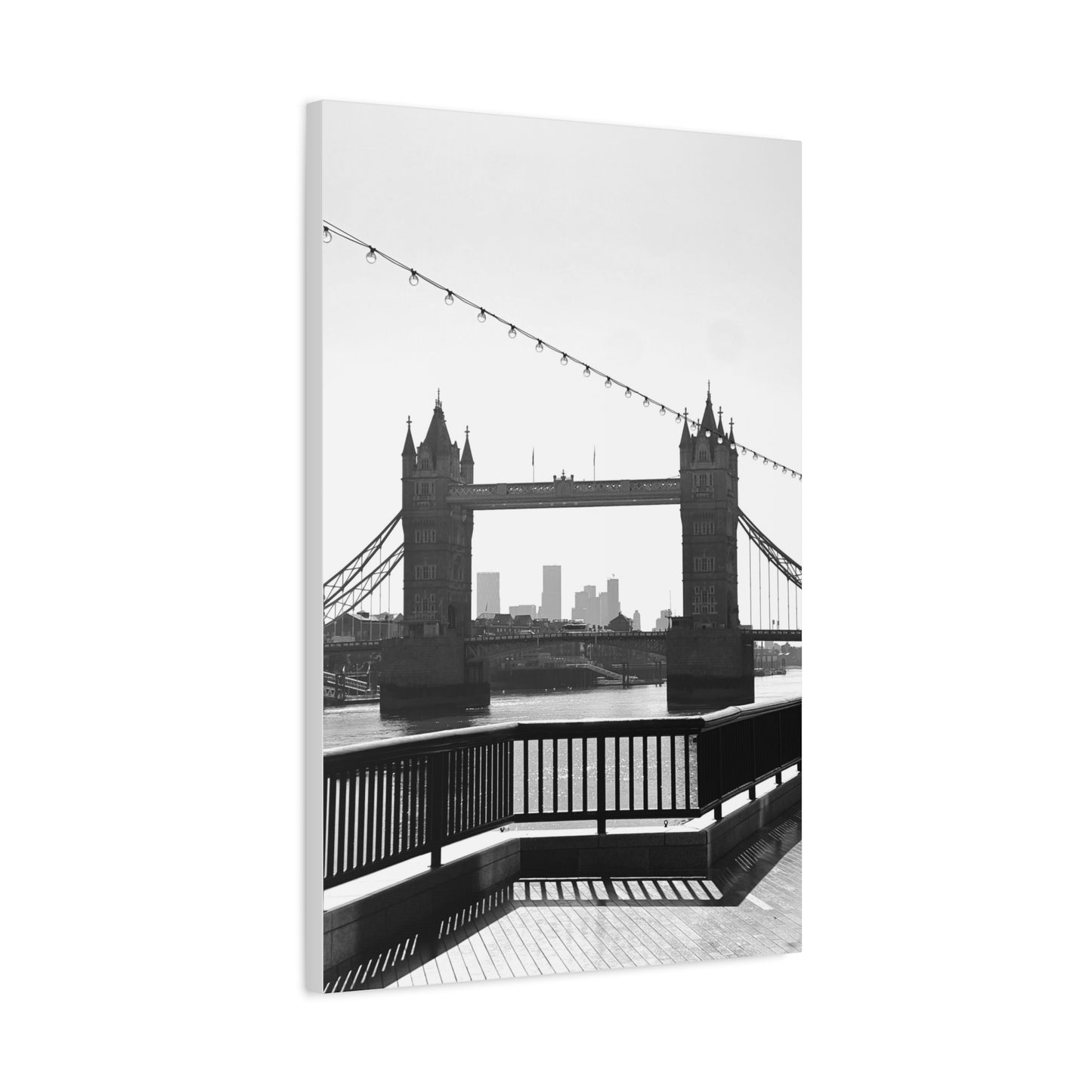 London Tower Bridge Matte Canvas