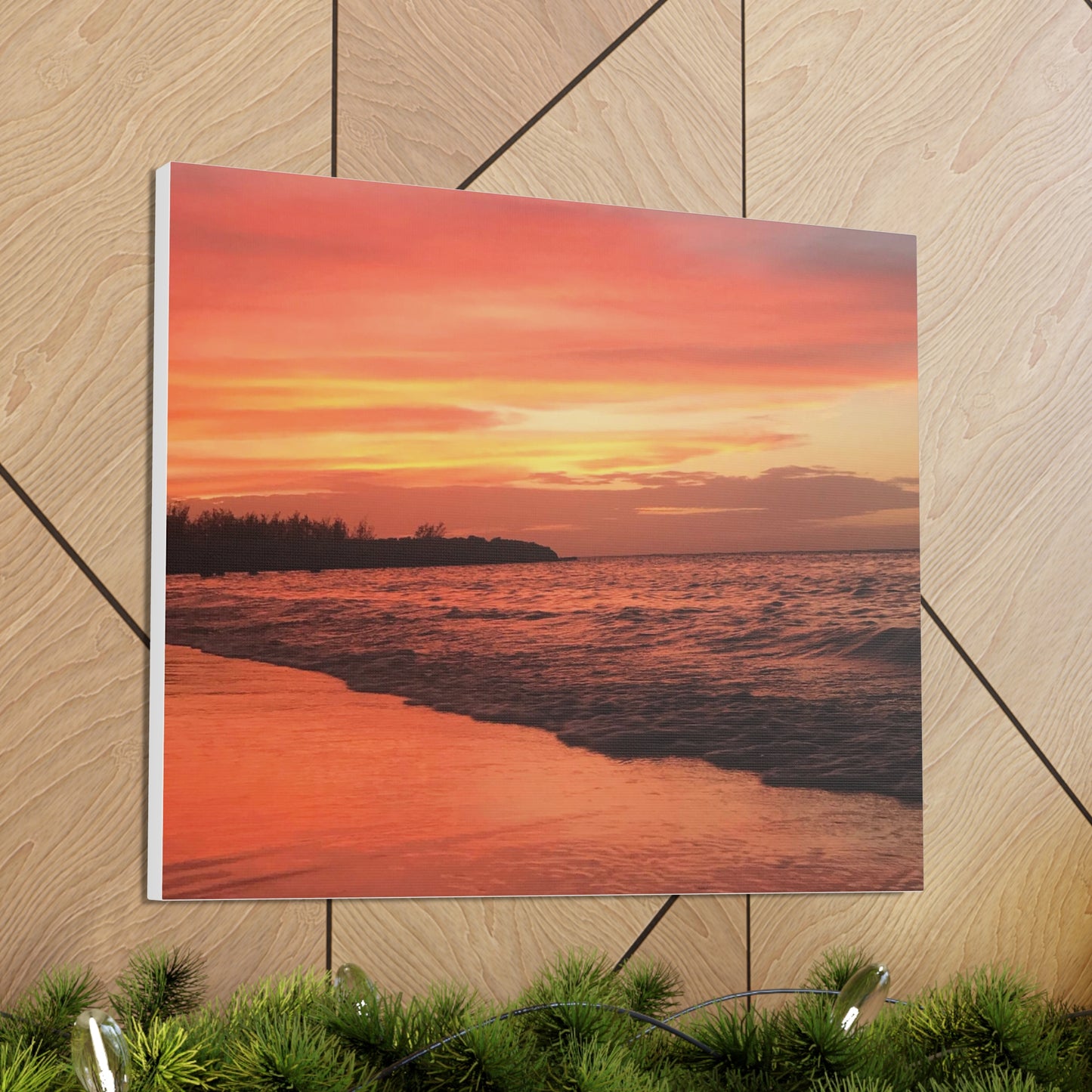 Montego Bay Jamaica Sunset Canvas Gallery Wraps