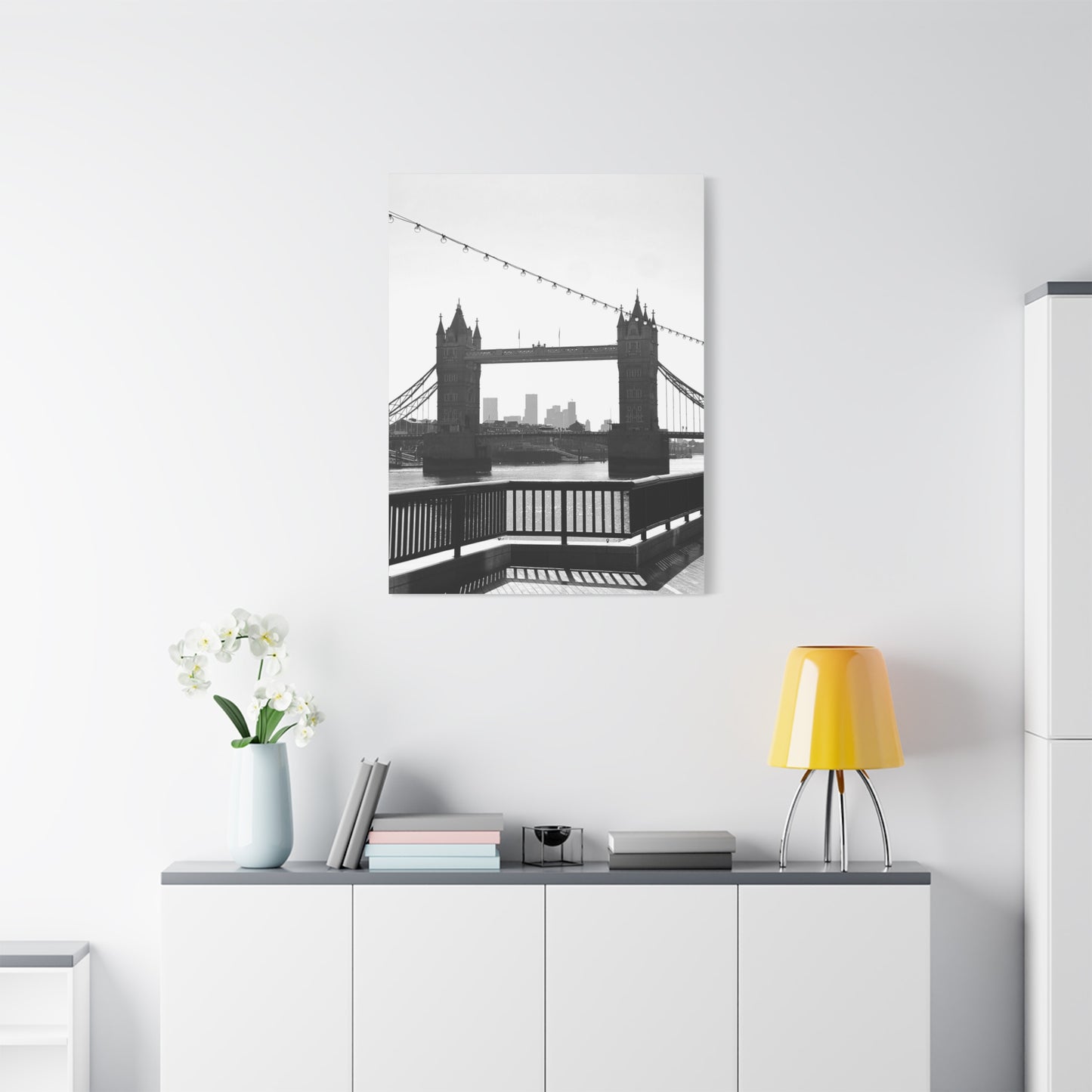 London Tower Bridge Matte Canvas