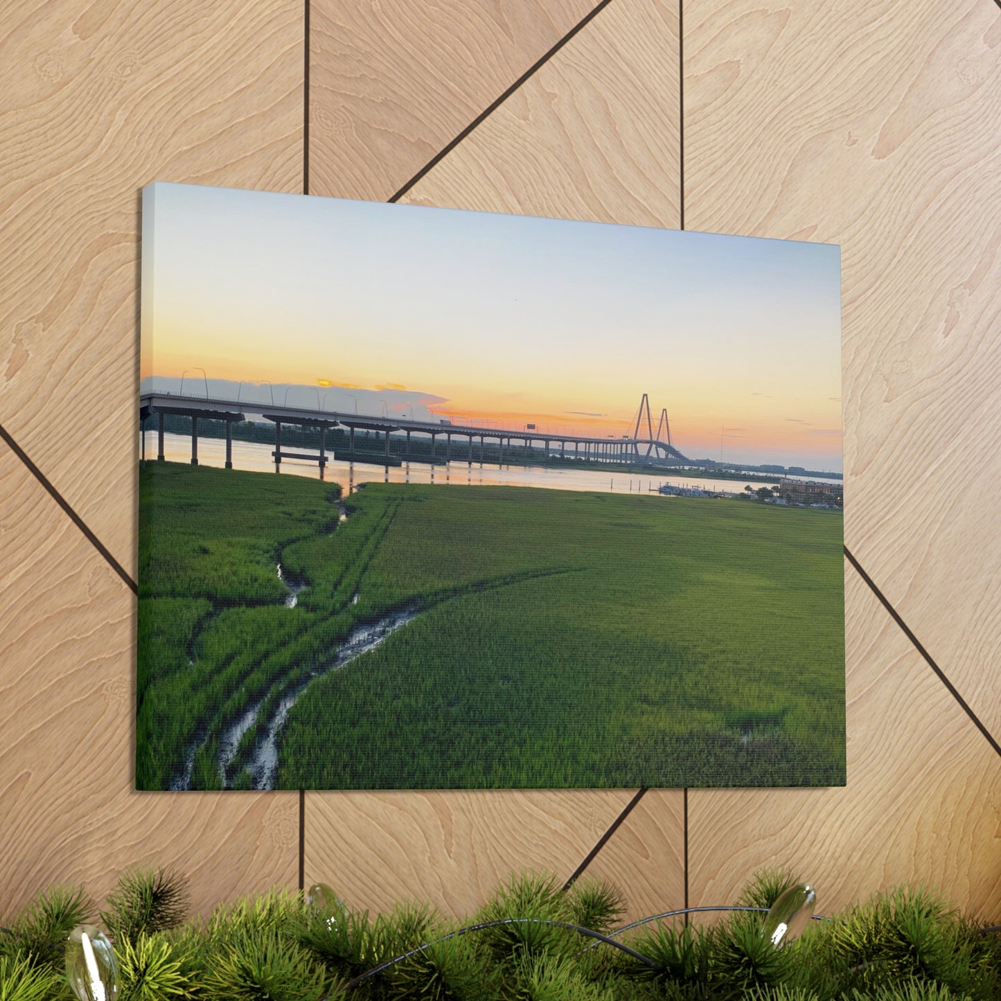 Cooper River Bridge Morning Gallery Canvas