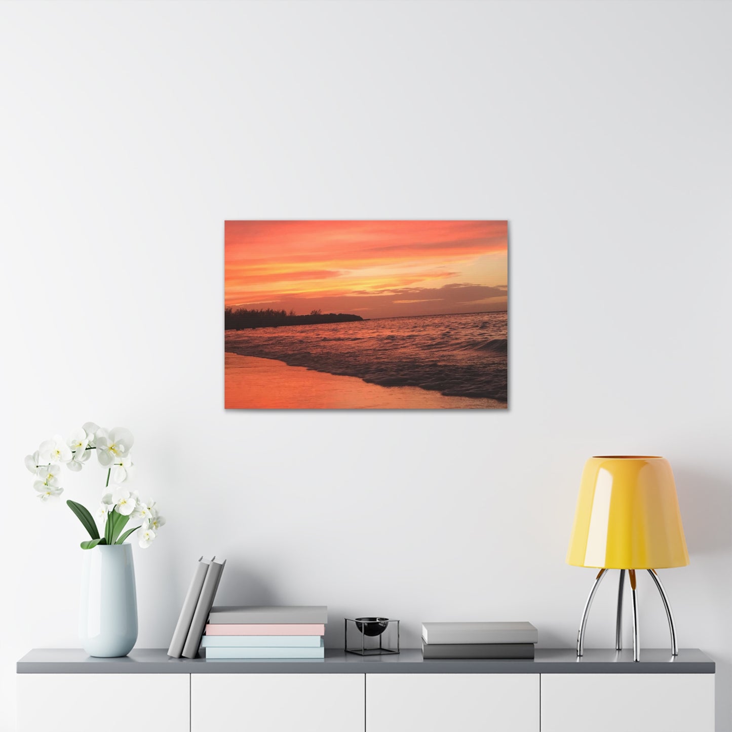 Montego Bay Jamaica Sunset Canvas Gallery Wraps