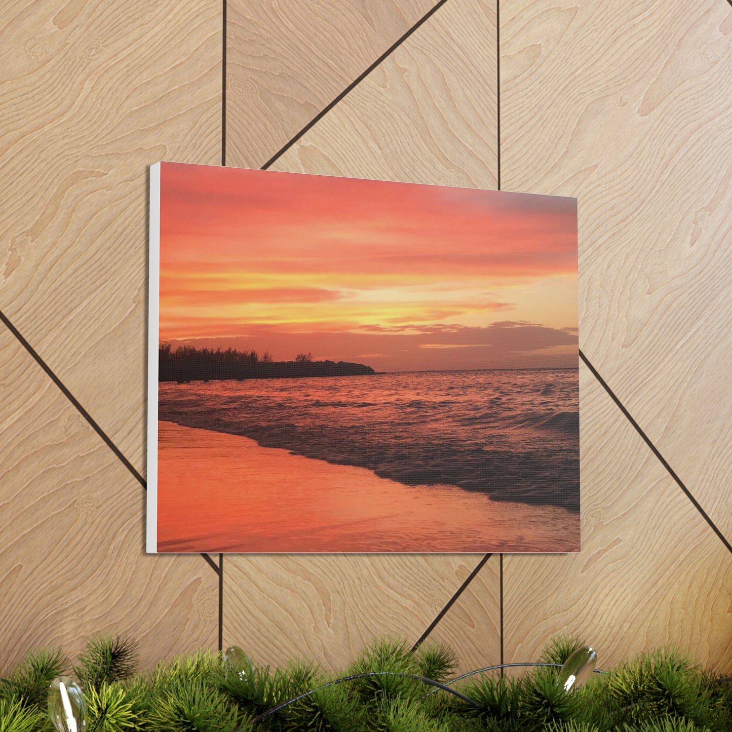 Montego Bay Jamaica Sunset Canvas Gallery Wraps