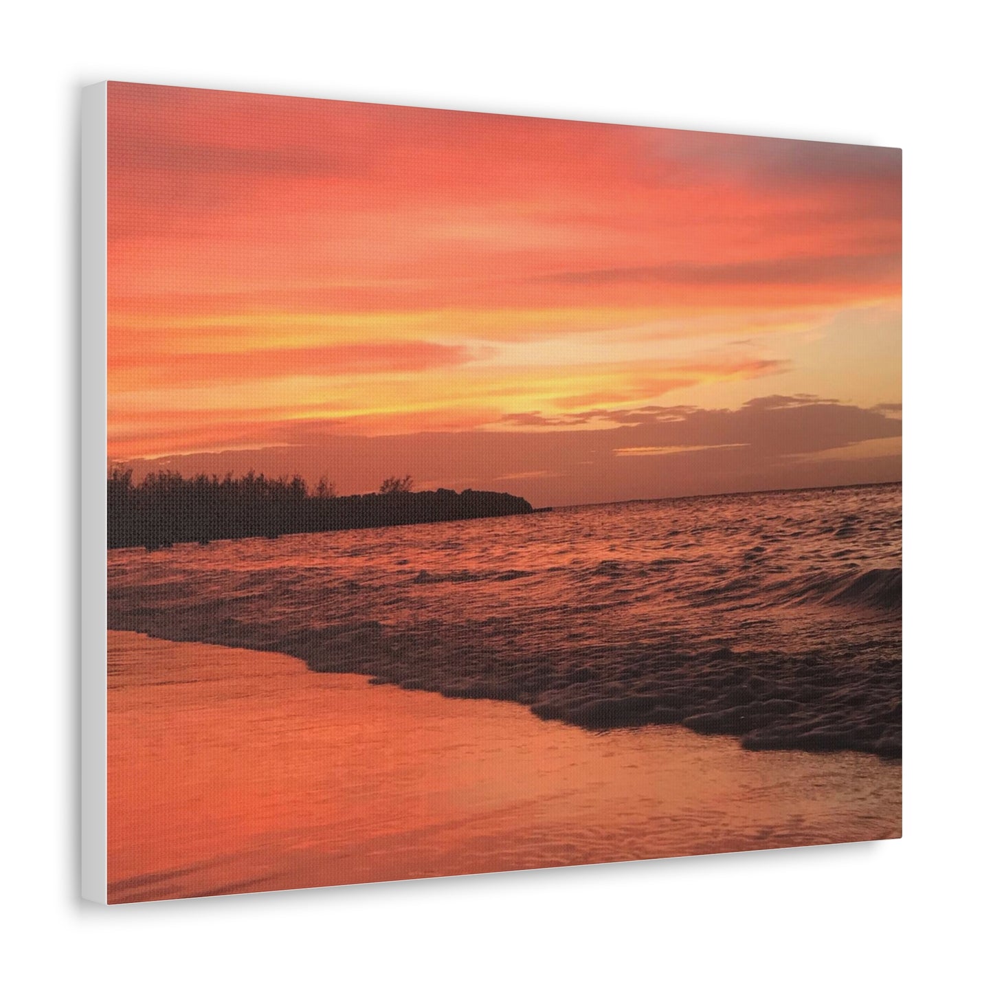 Montego Bay Jamaica Sunset Canvas Gallery Wraps