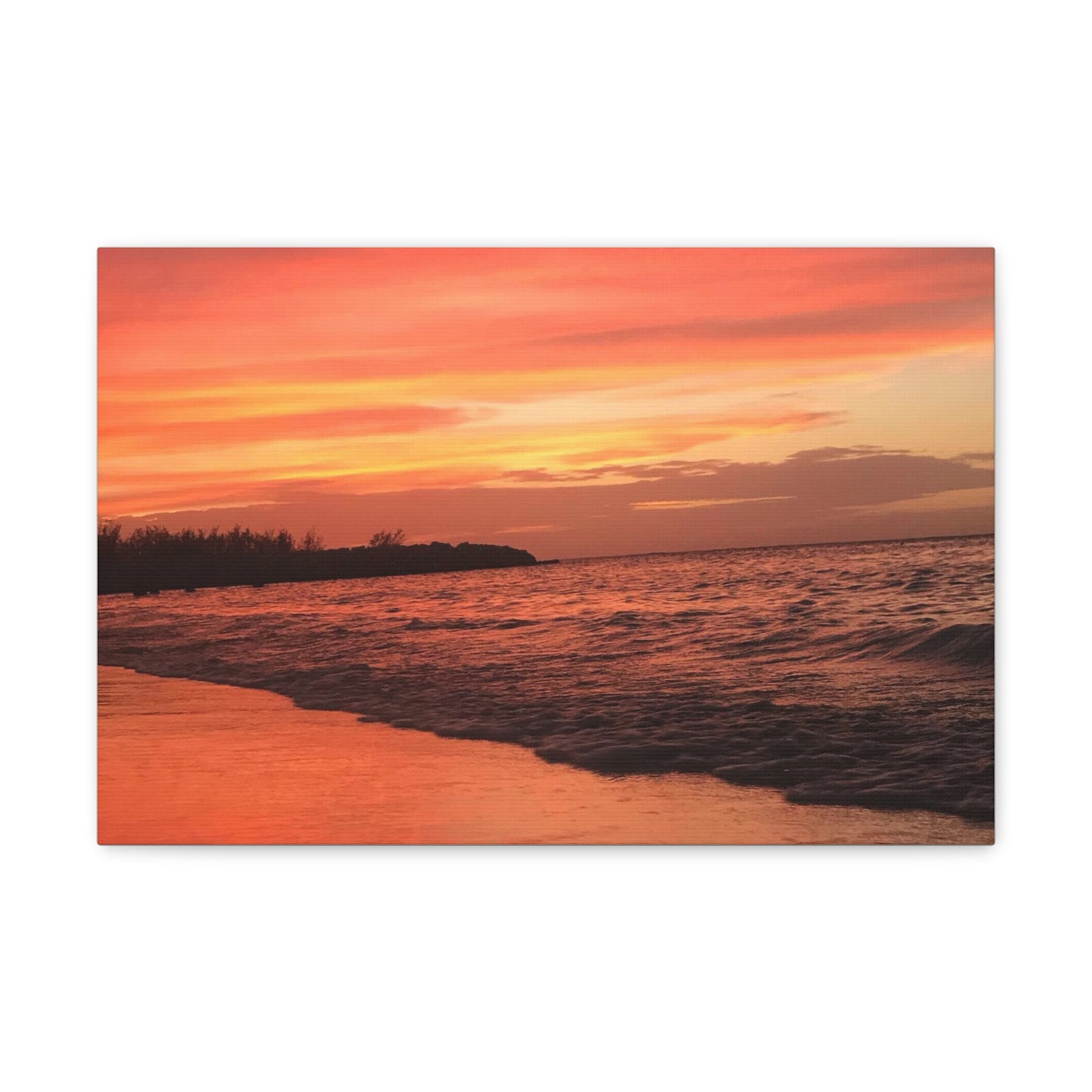 Montego Bay Jamaica Sunset Canvas Gallery Wraps