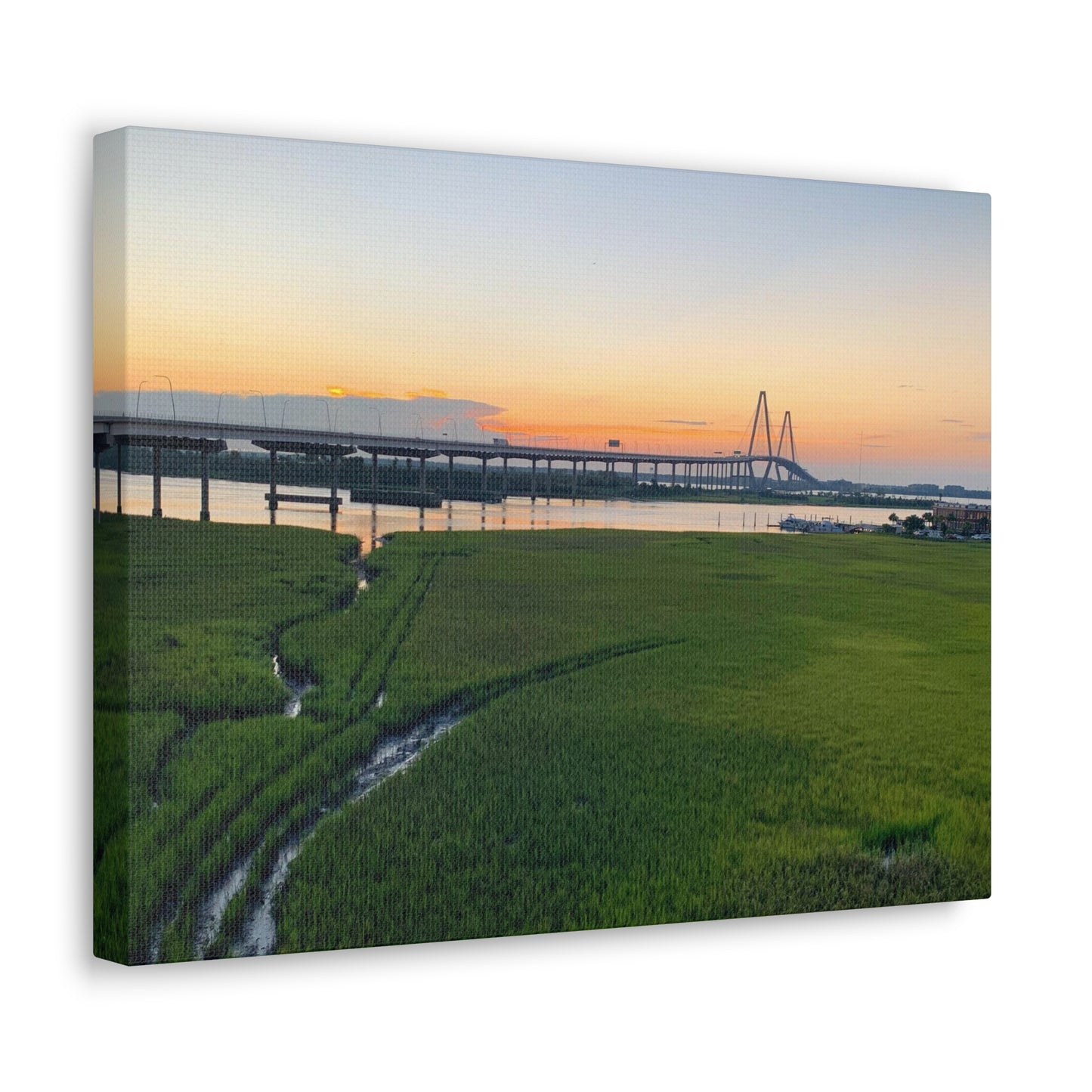 Cooper River Bridge Morning Gallery Canvas