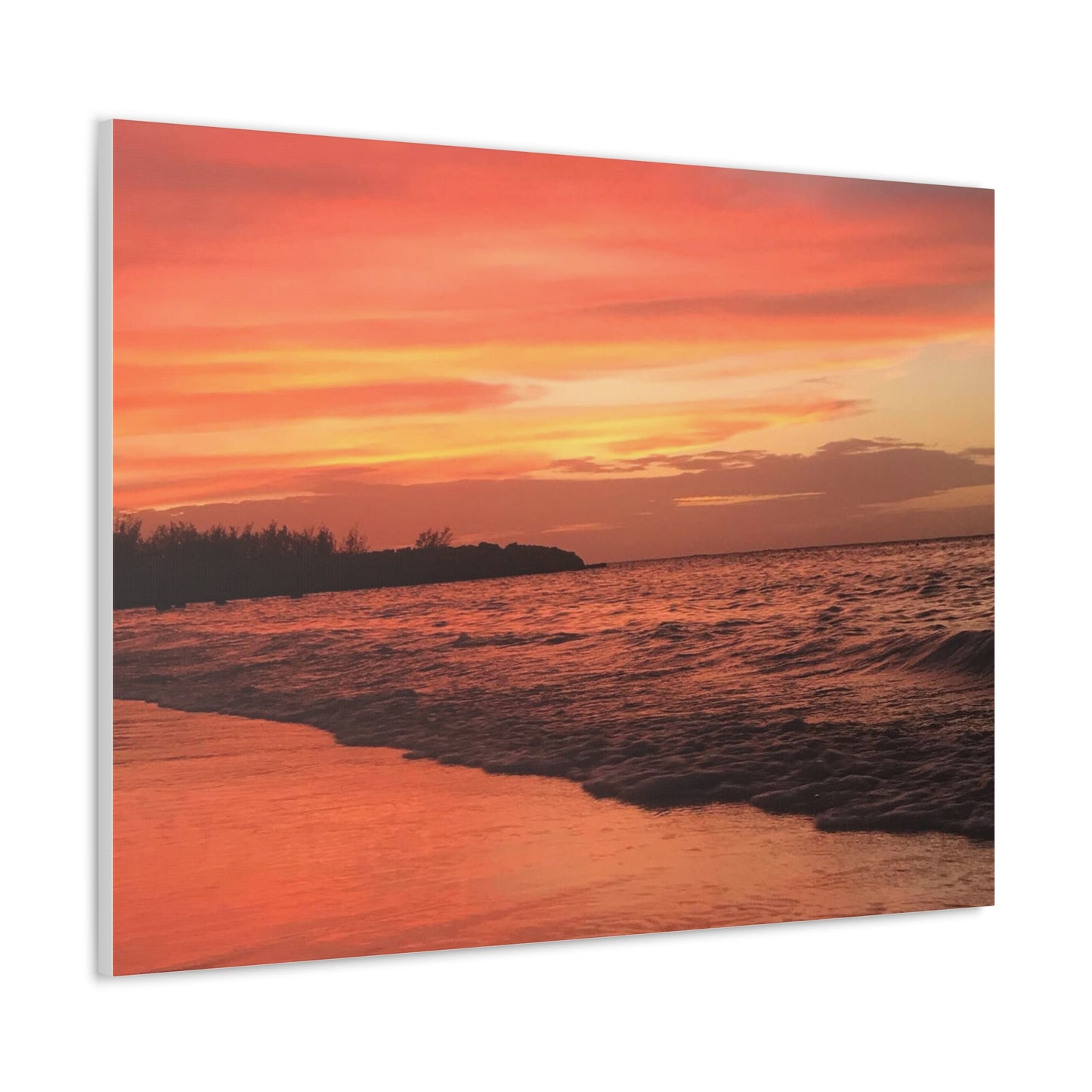 Montego Bay Jamaica Sunset Canvas Gallery Wraps