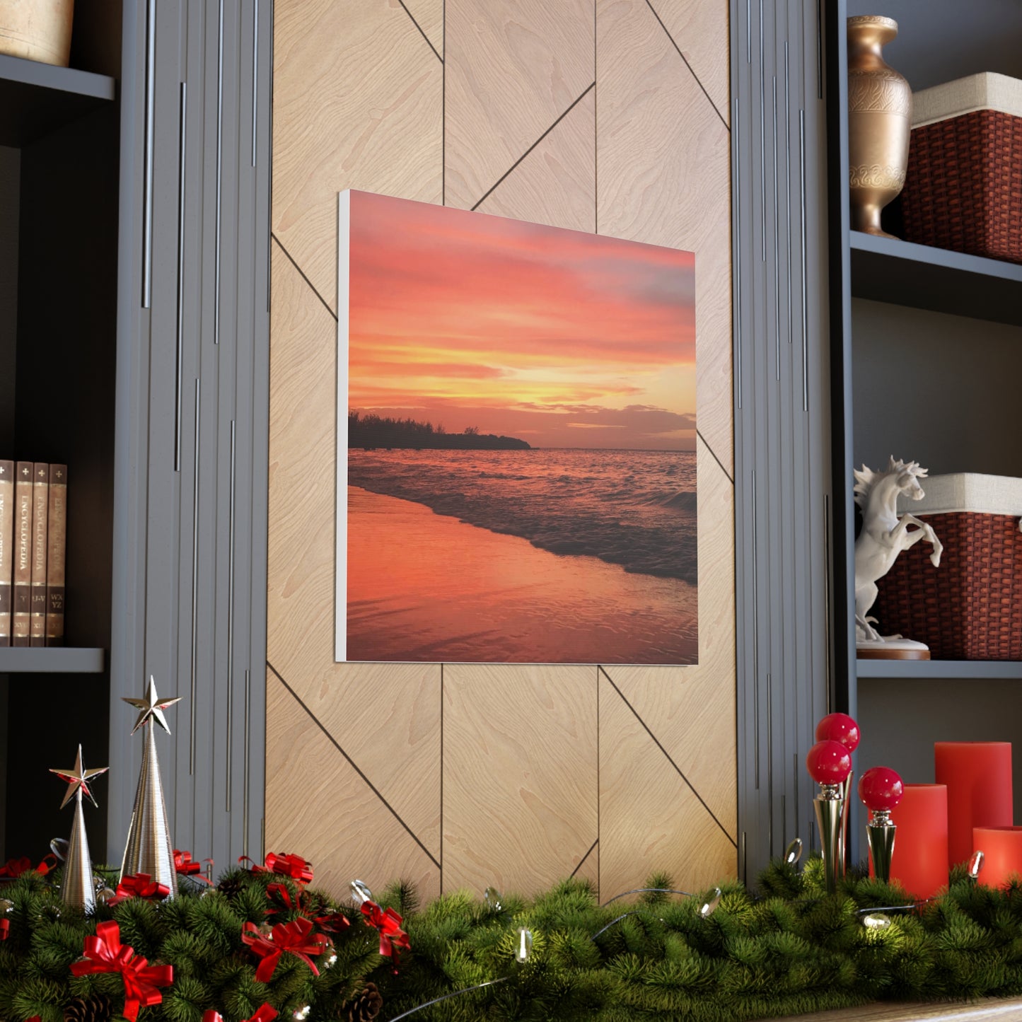 Montego Bay Jamaica Sunset Canvas Gallery Wraps