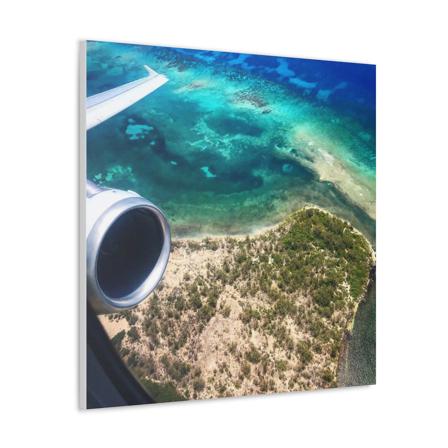 Takeoff from Montego Bay Canvas Gallery Wraps