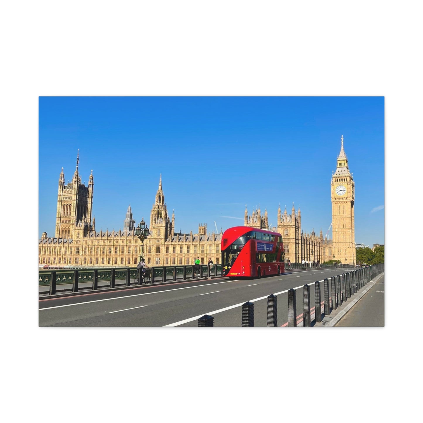 Big Ben Double Decker Canvas Gallery Wraps