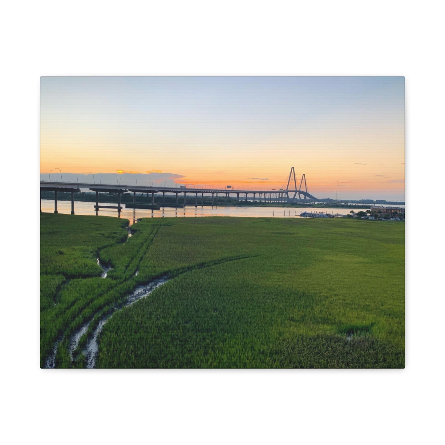 Cooper River Bridge Morning Gallery Canvas