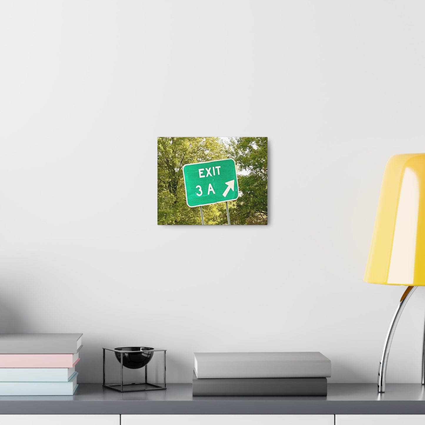 Charlotte I-277 Exit 3A Canvas Gallery Wraps