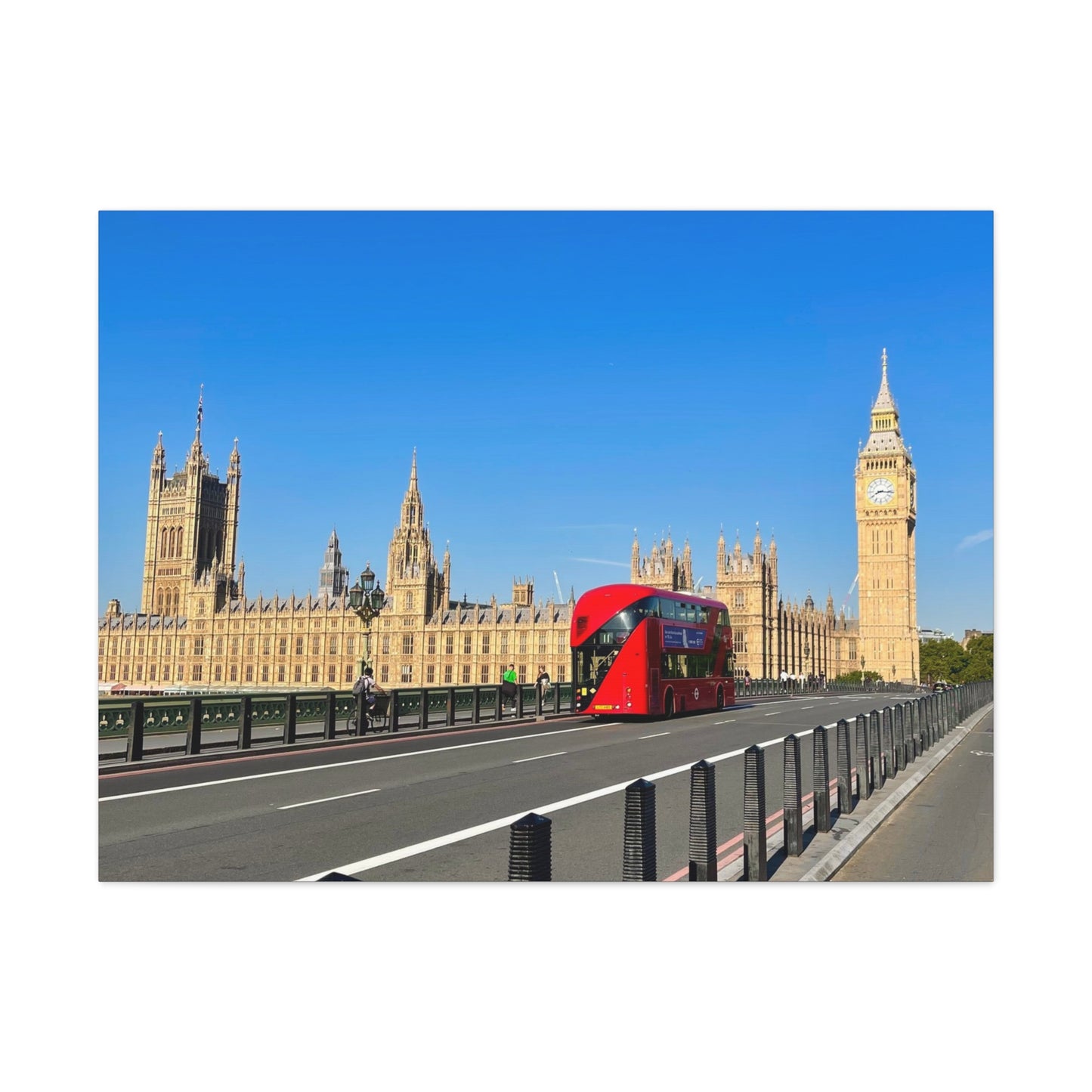 Big Ben Double Decker Canvas Gallery Wraps