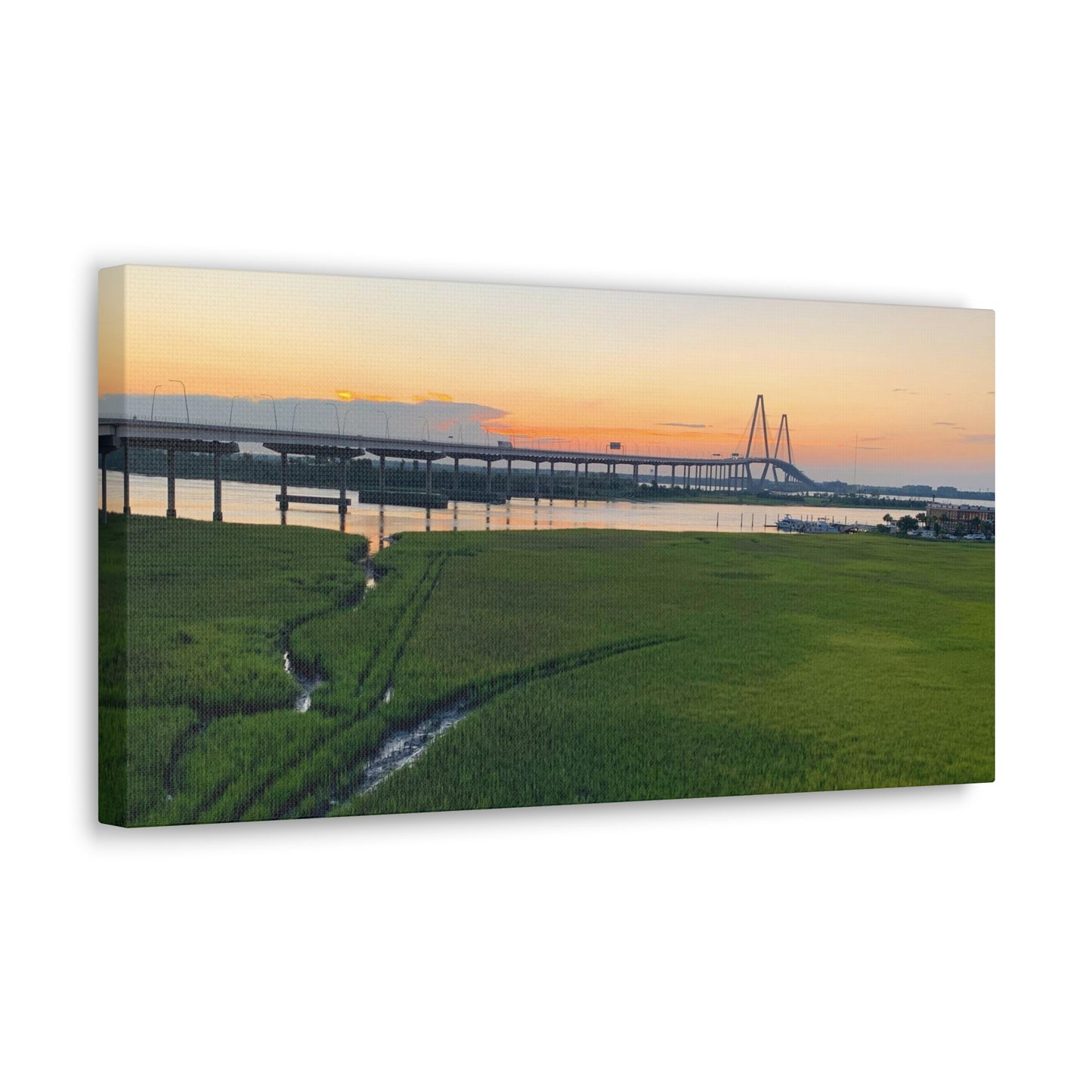 Cooper River Bridge Morning Gallery Canvas