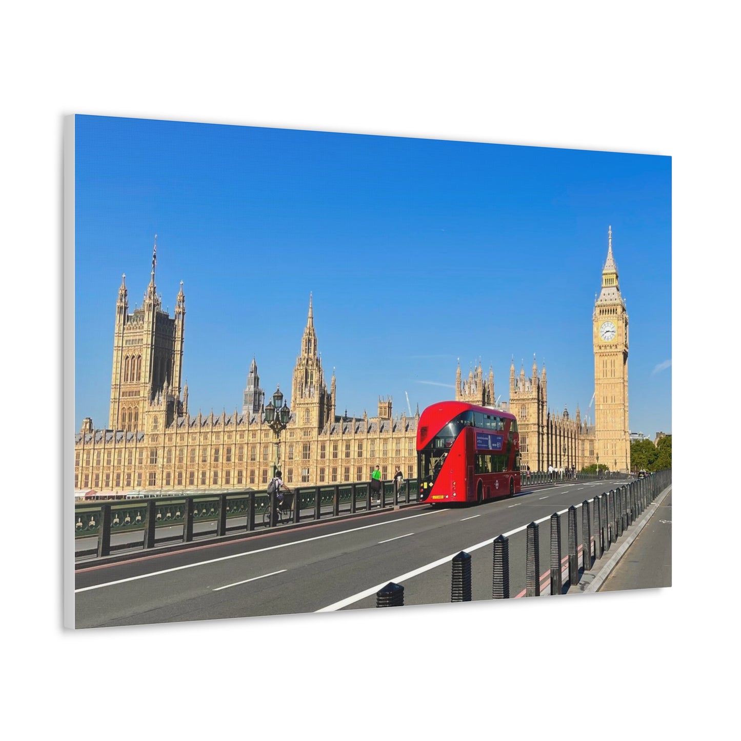 Big Ben Double Decker Canvas Gallery Wraps