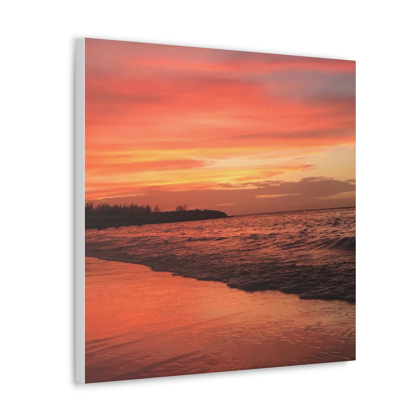 Montego Bay Jamaica Sunset Canvas Gallery Wraps