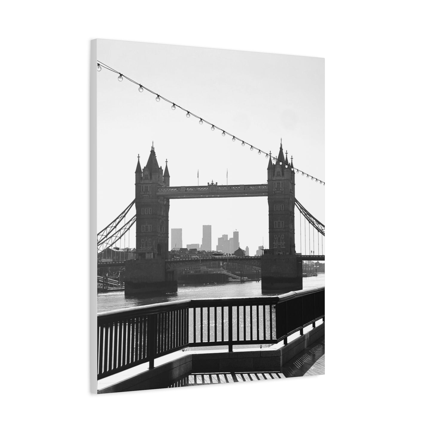 London Tower Bridge Matte Canvas