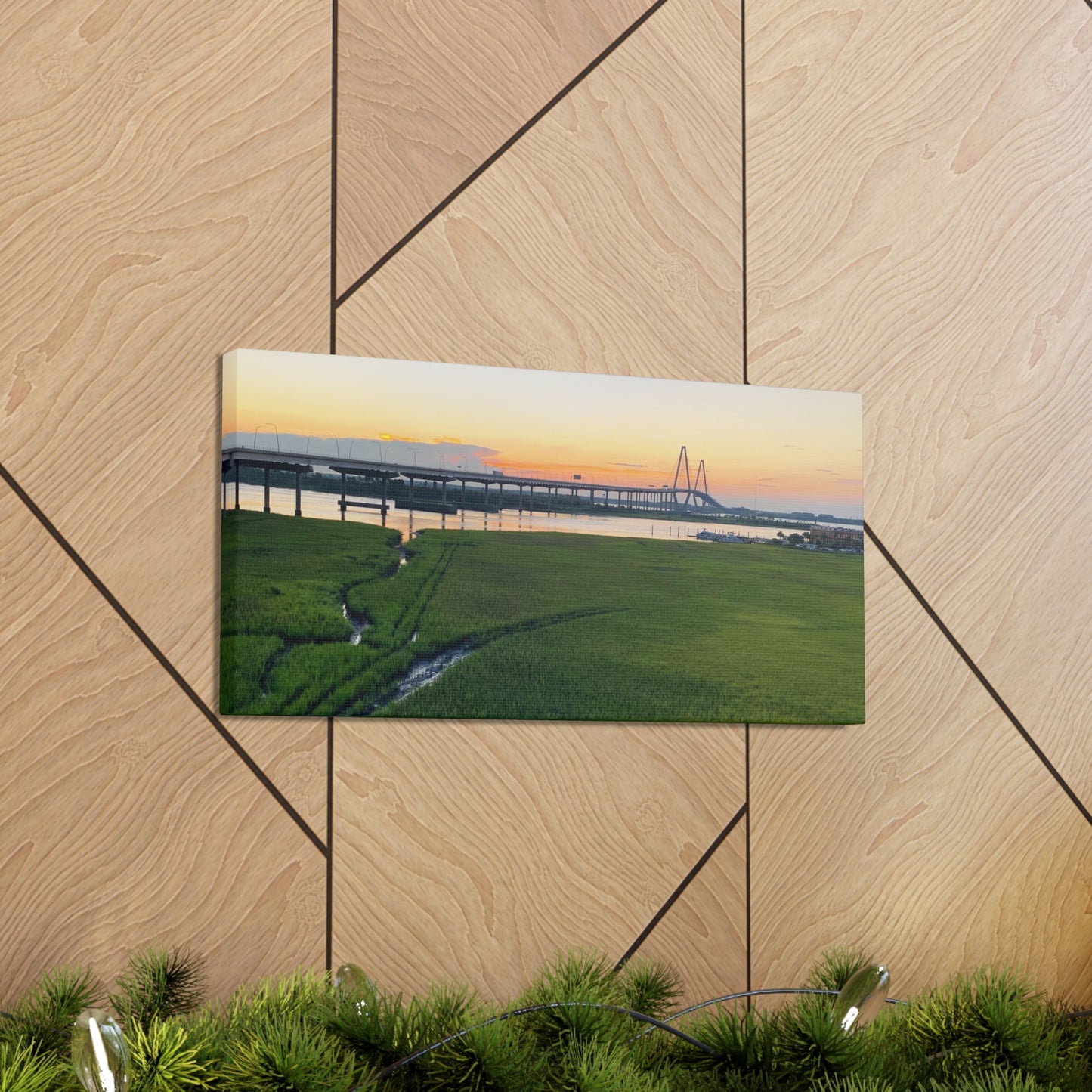 Cooper River Bridge Morning Gallery Canvas