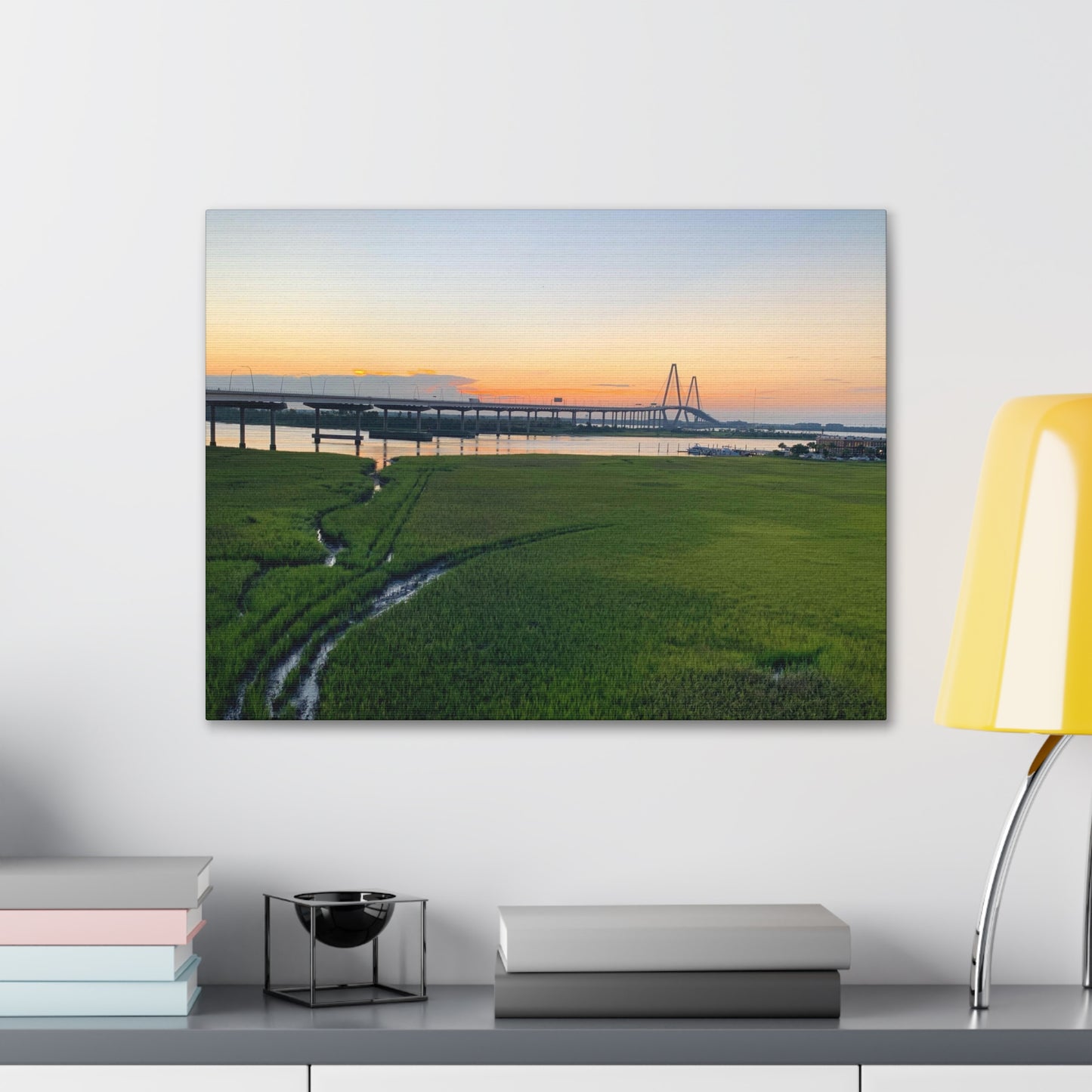 Cooper River Bridge Morning Gallery Canvas