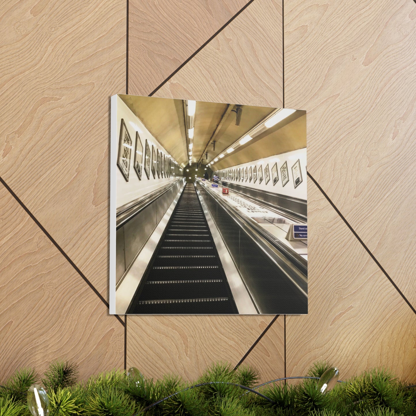 London Escalator Gallery Wraps