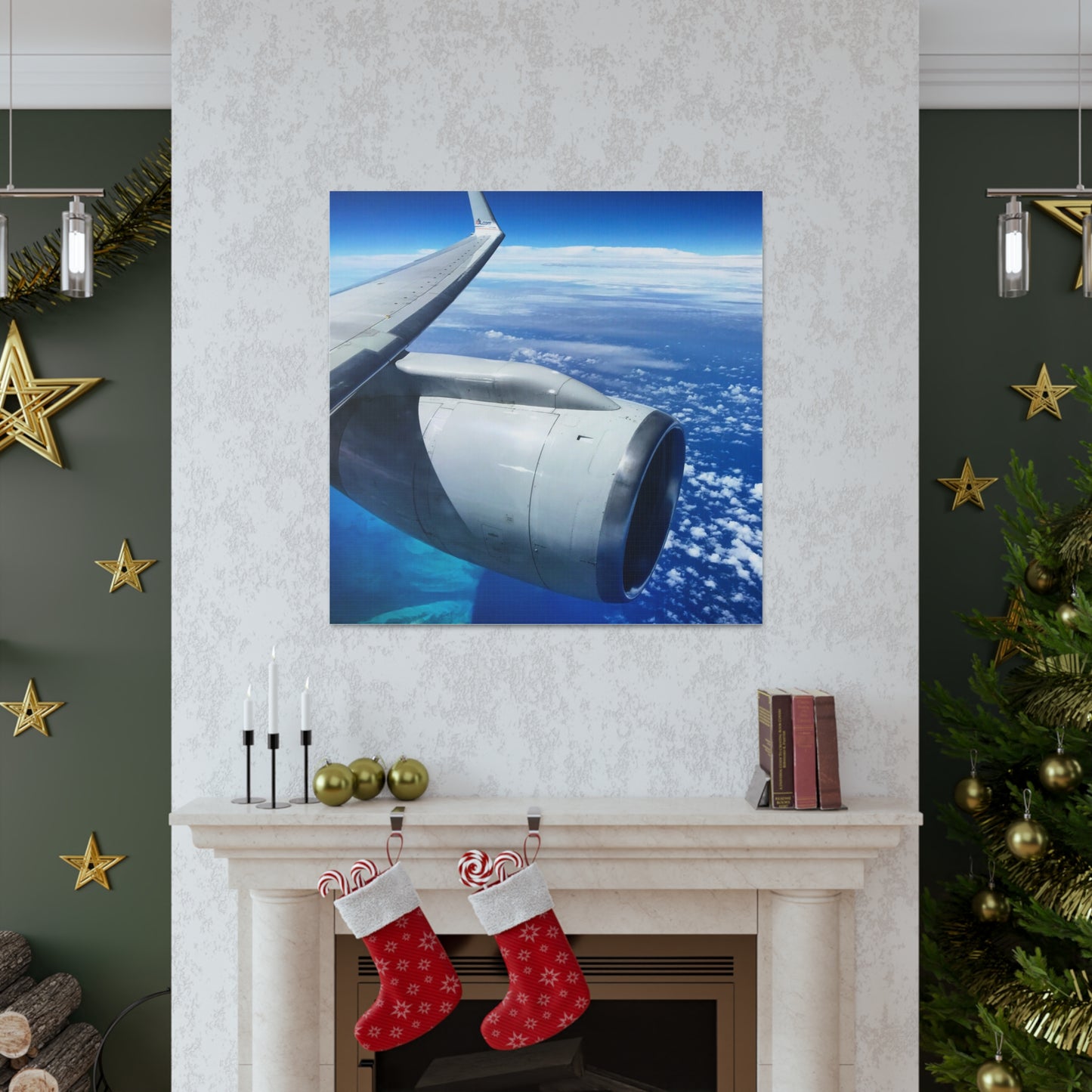 Caribbean Flight Canvas Gallery Wraps