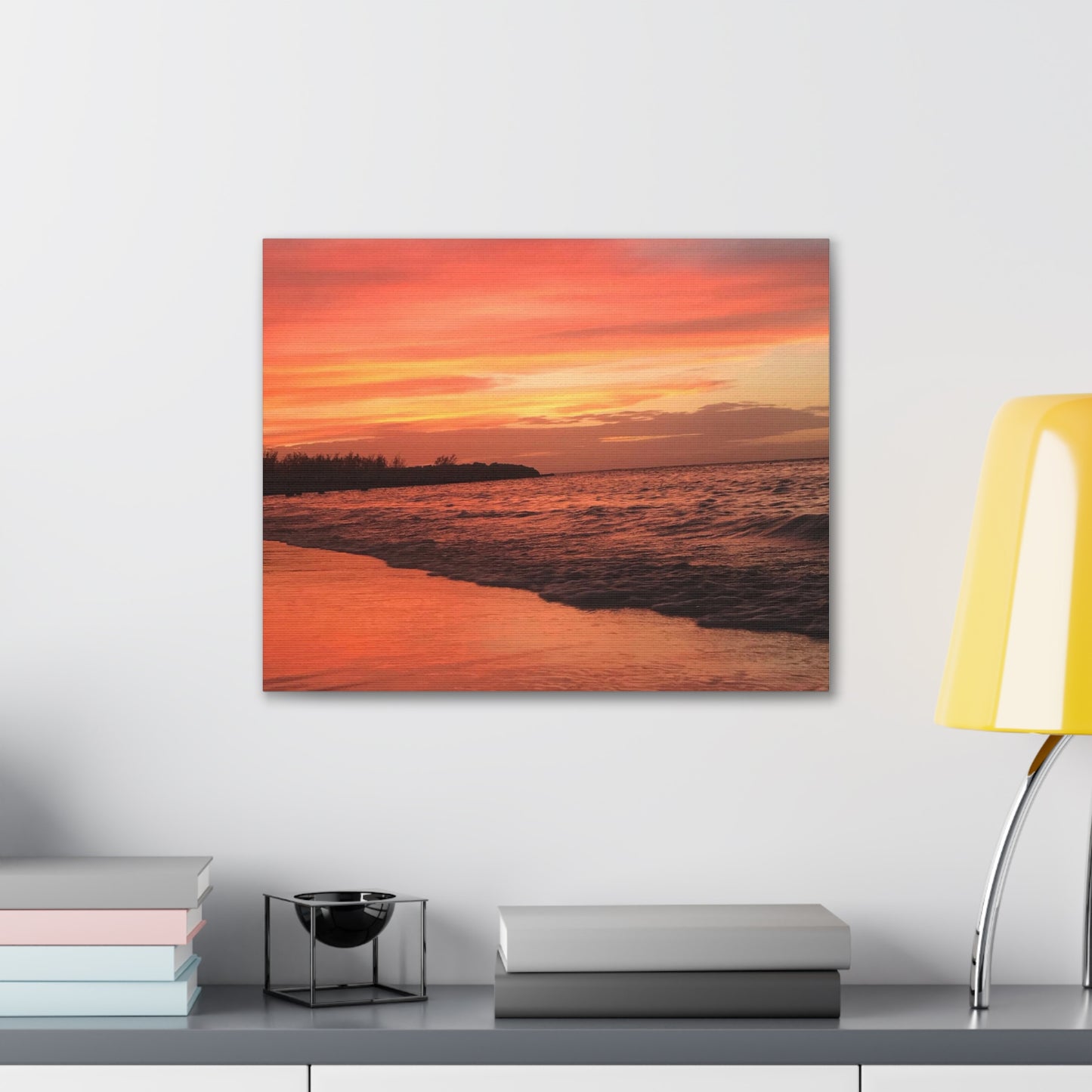 Montego Bay Jamaica Sunset Canvas Gallery Wraps