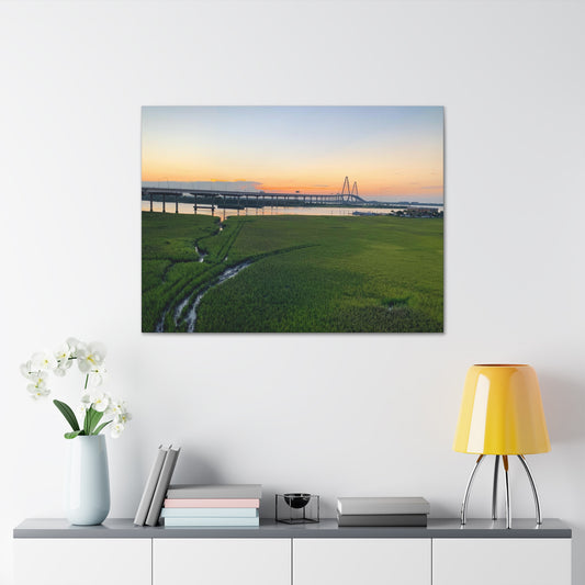 Cooper River Bridge Morning Gallery Canvas