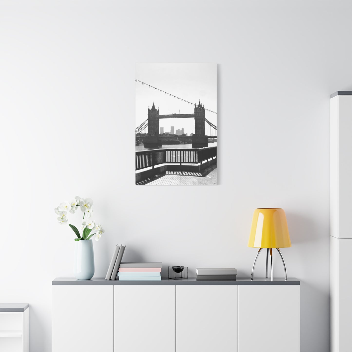 London Tower Bridge Matte Canvas