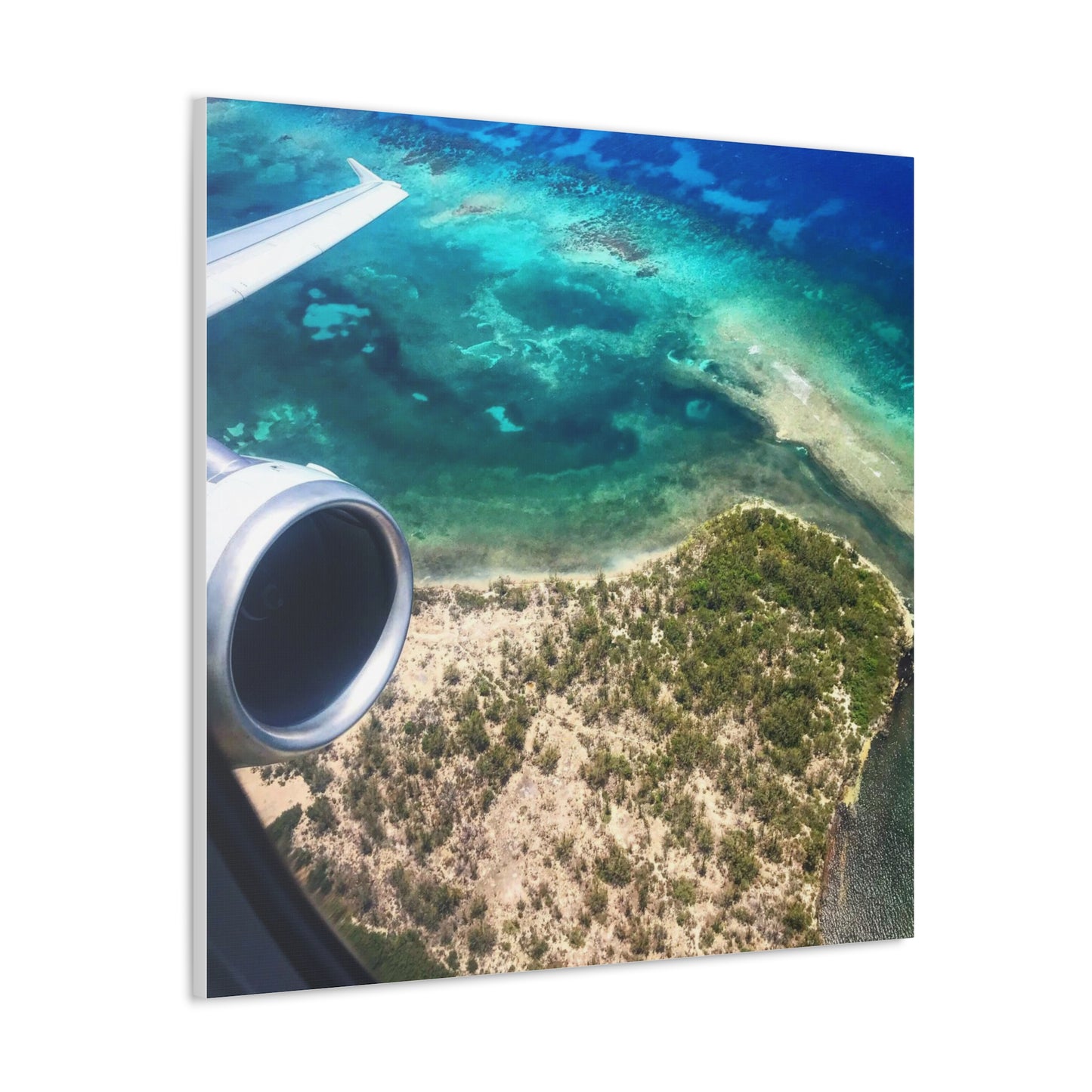 Takeoff from Montego Bay Canvas Gallery Wraps