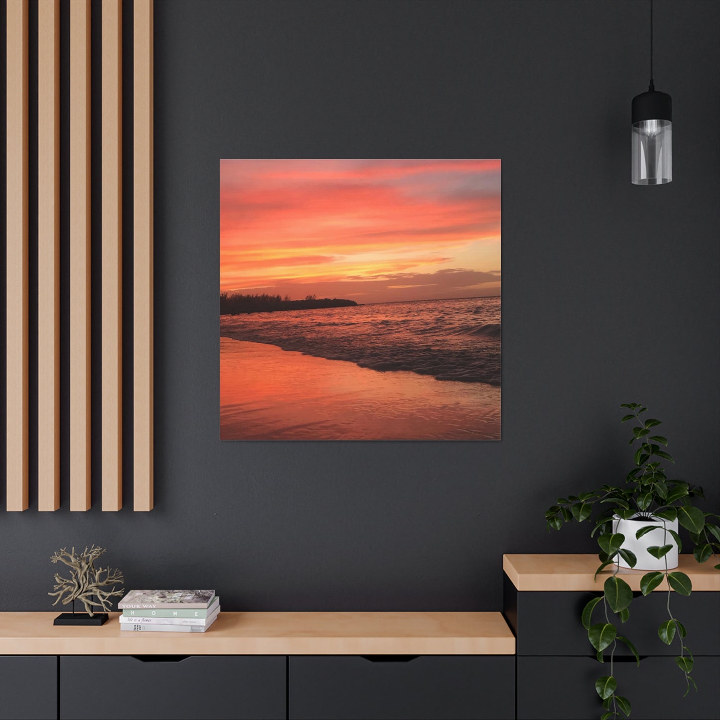 Montego Bay Jamaica Sunset Canvas Gallery Wraps