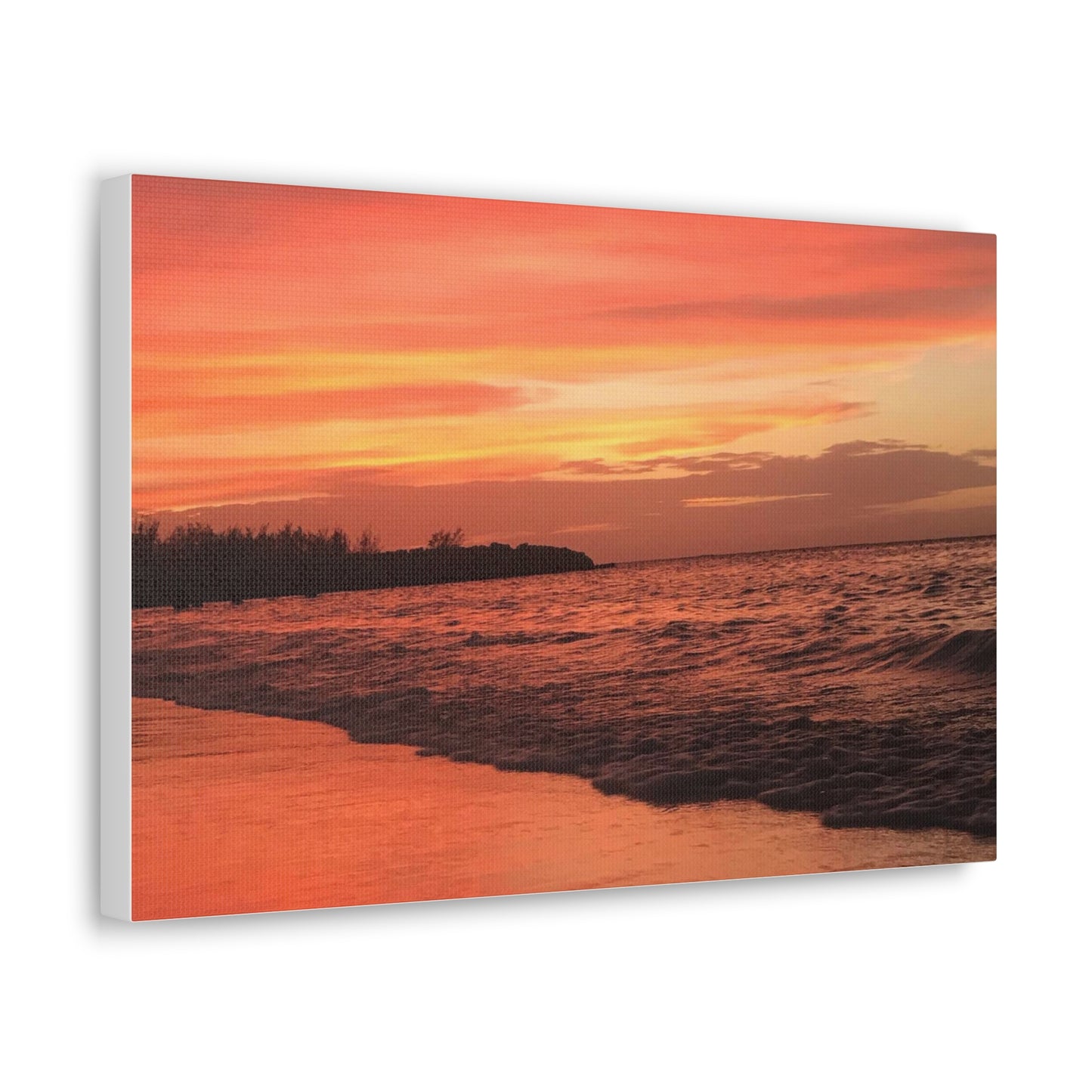 Montego Bay Jamaica Sunset Canvas Gallery Wraps