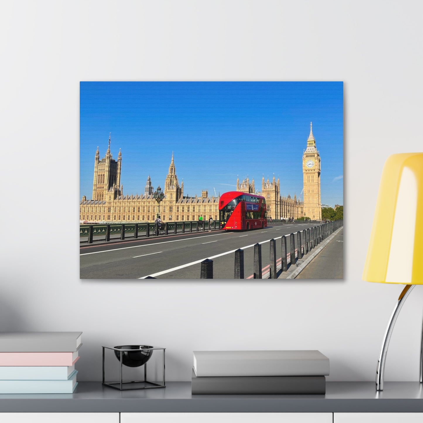 Big Ben Double Decker Canvas Gallery Wraps