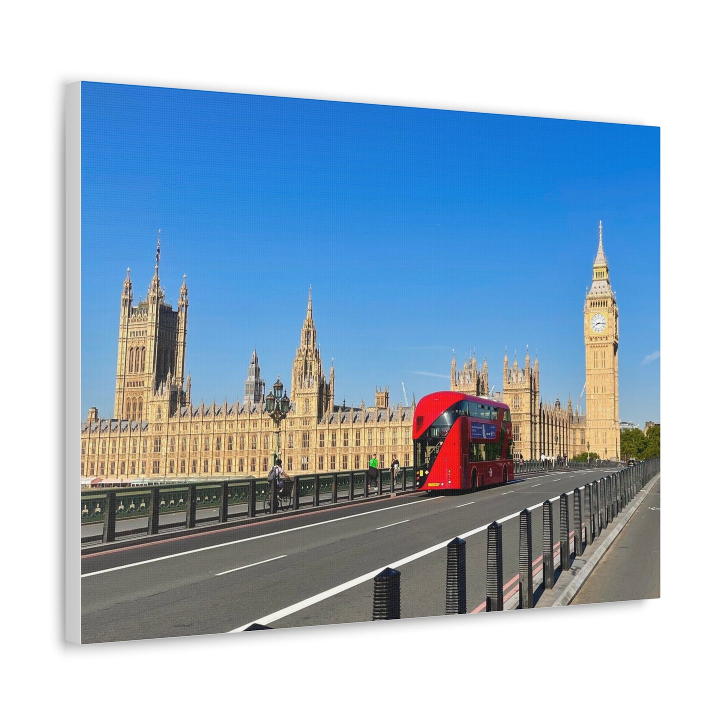 Big Ben Double Decker Canvas Gallery Wraps